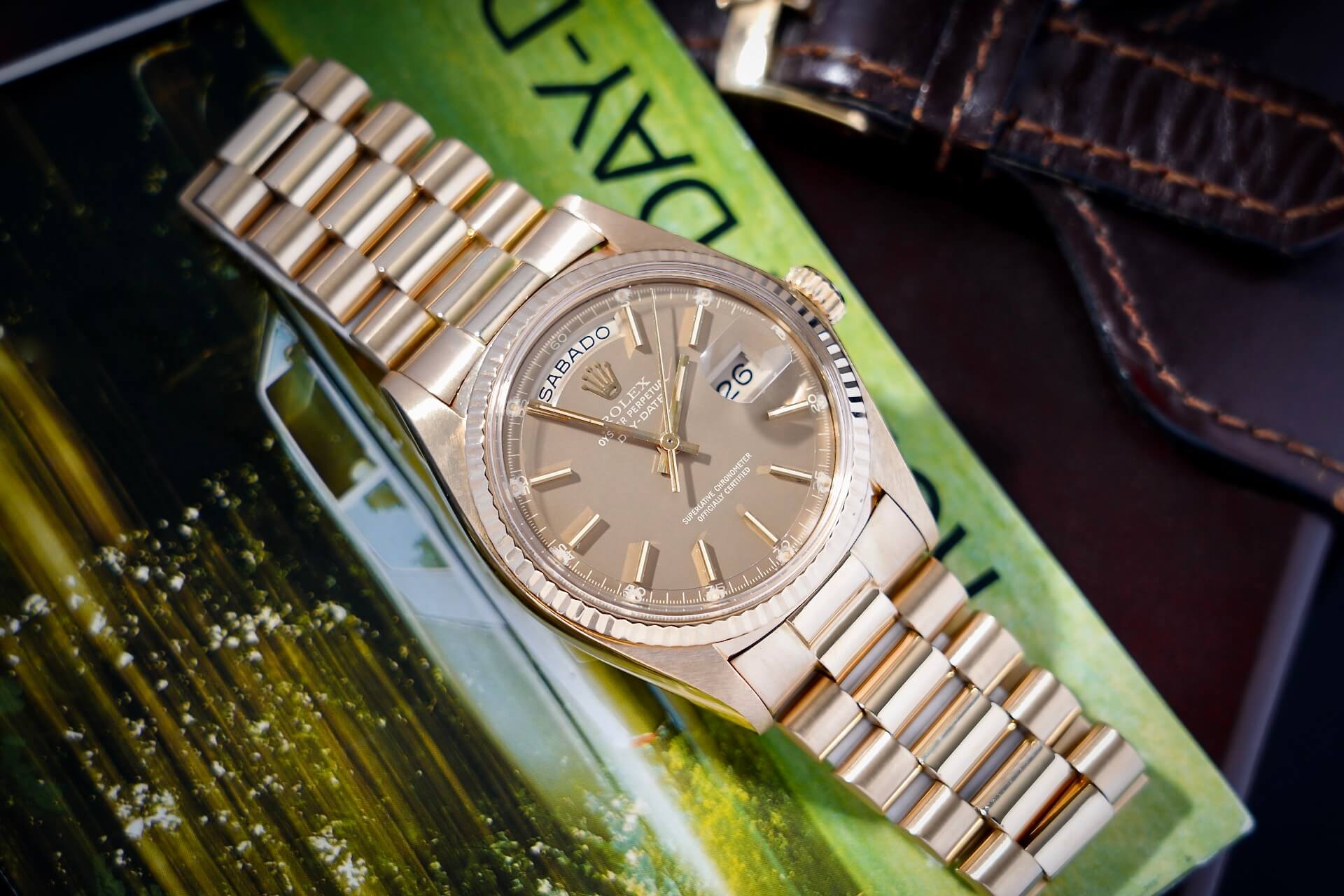 Rolex Day-Date 1803 '5 Minute Havana Dial’