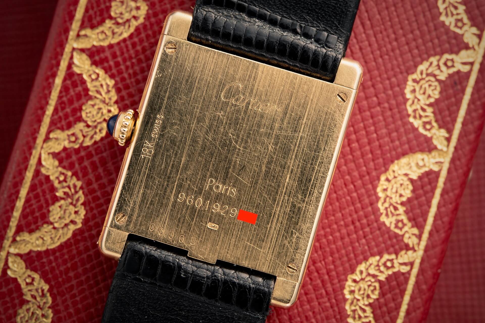Cartier Tank Louis 96019 ‘Extra Plate’