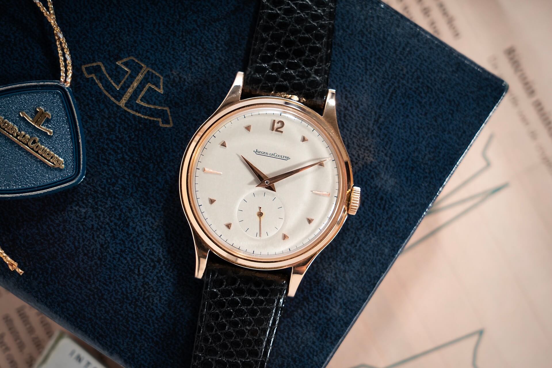 Jaeger leCoultre Calatrava Oversized 18k Rose Gold