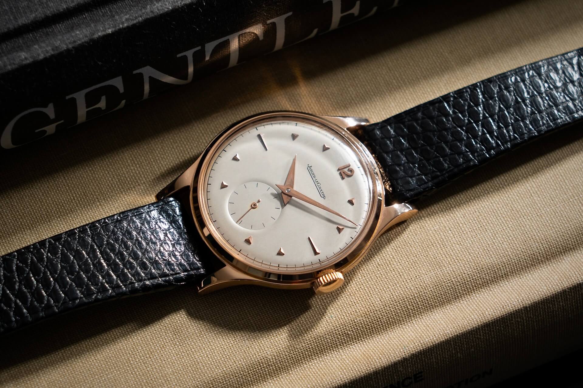 Jaeger leCoultre Calatrava Oversized 18k Rose Gold