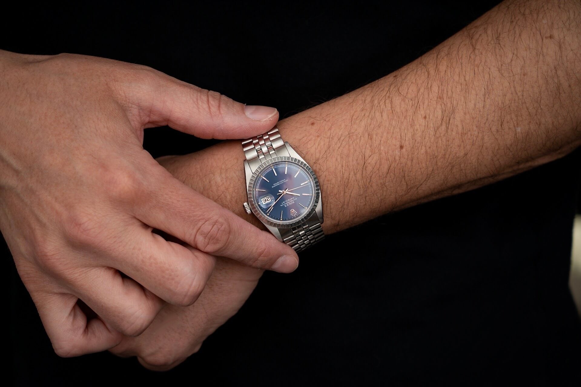 Rolex 1603 Datejust 'Denim Blue'