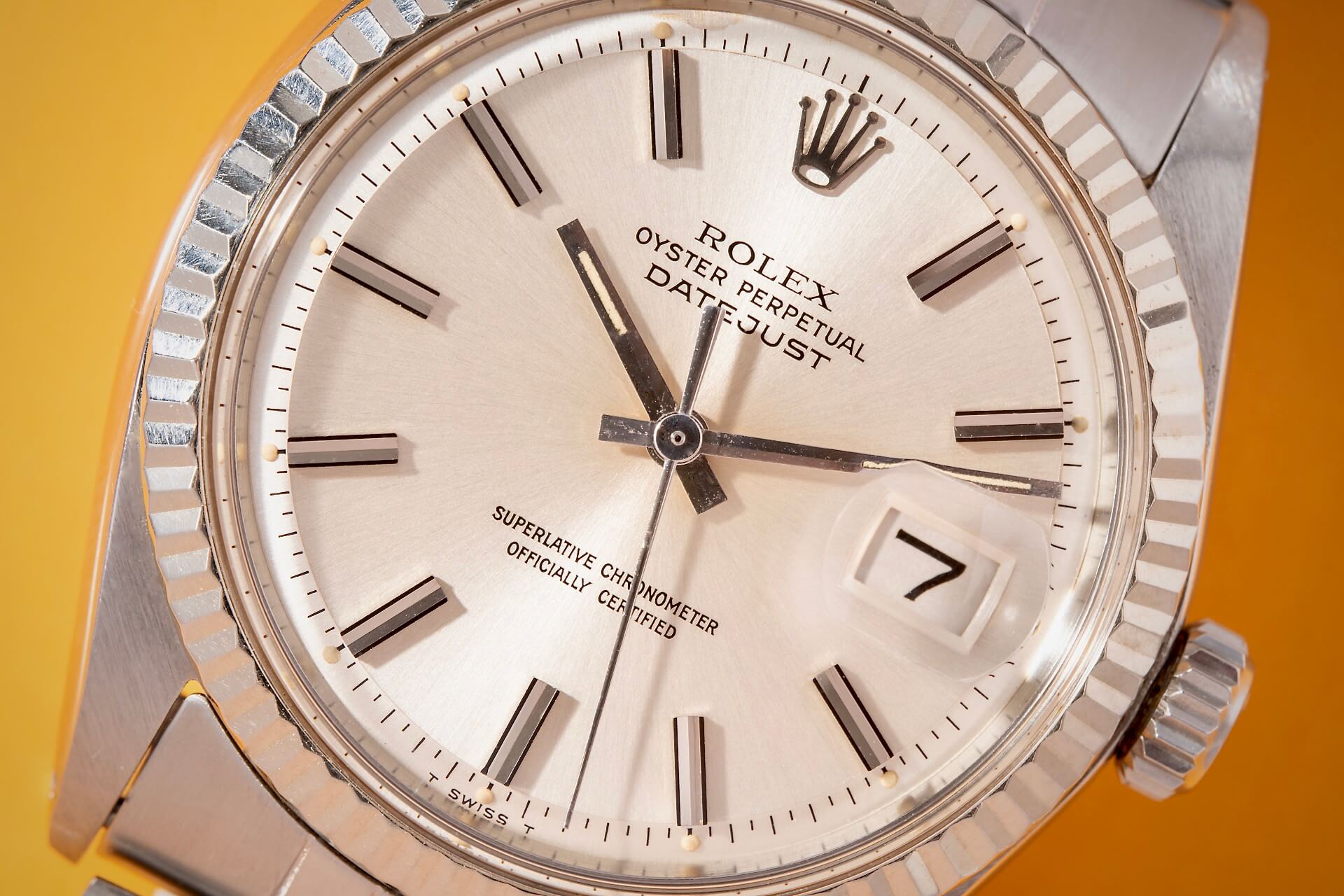 Rolex Datejust 1601 'Silver Sunburst'