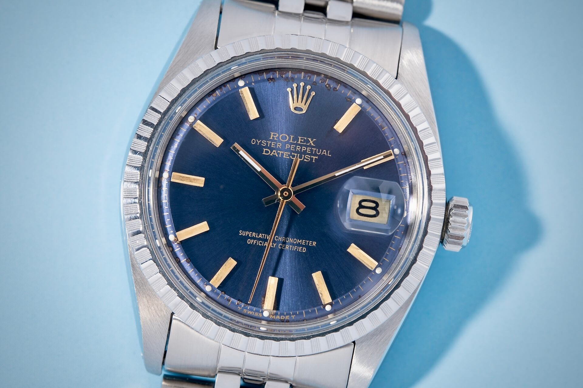 Rolex Datejust 1603 'Sapphire Blue' Dial