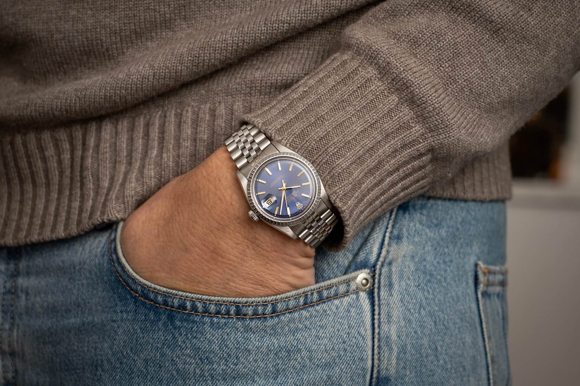 Rolex Datejust 1603 'Sapphire Blue' Dial