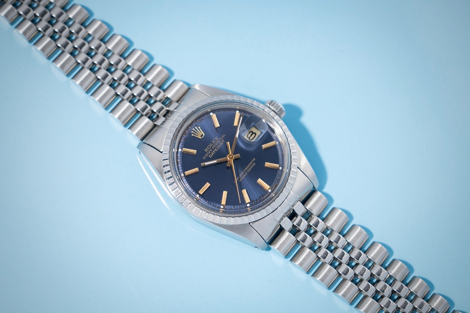 Rolex Datejust 1603 'Sapphire Blue' Dial