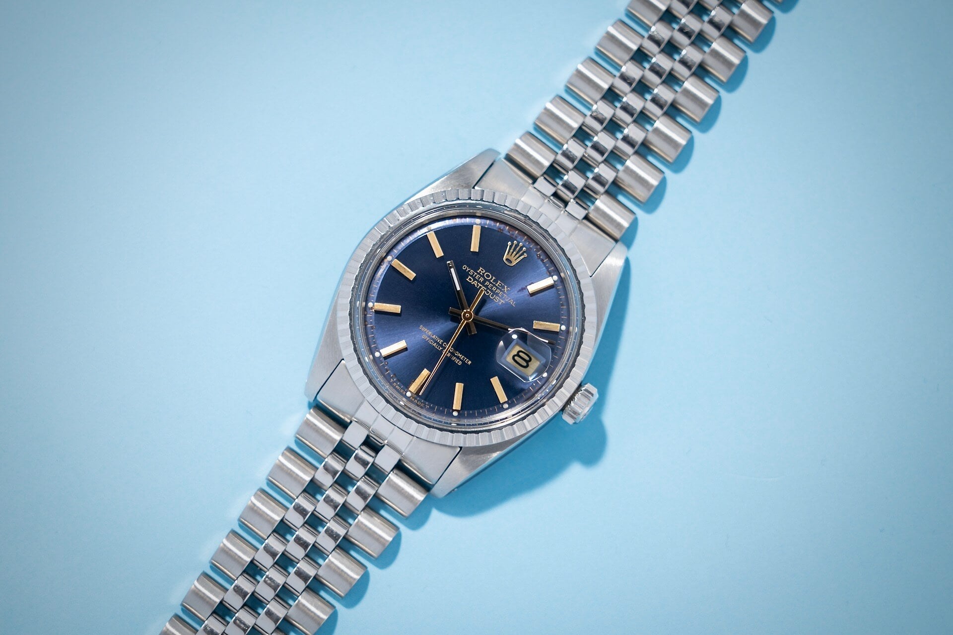 Rolex Datejust 1603 'Sapphire Blue' Dial