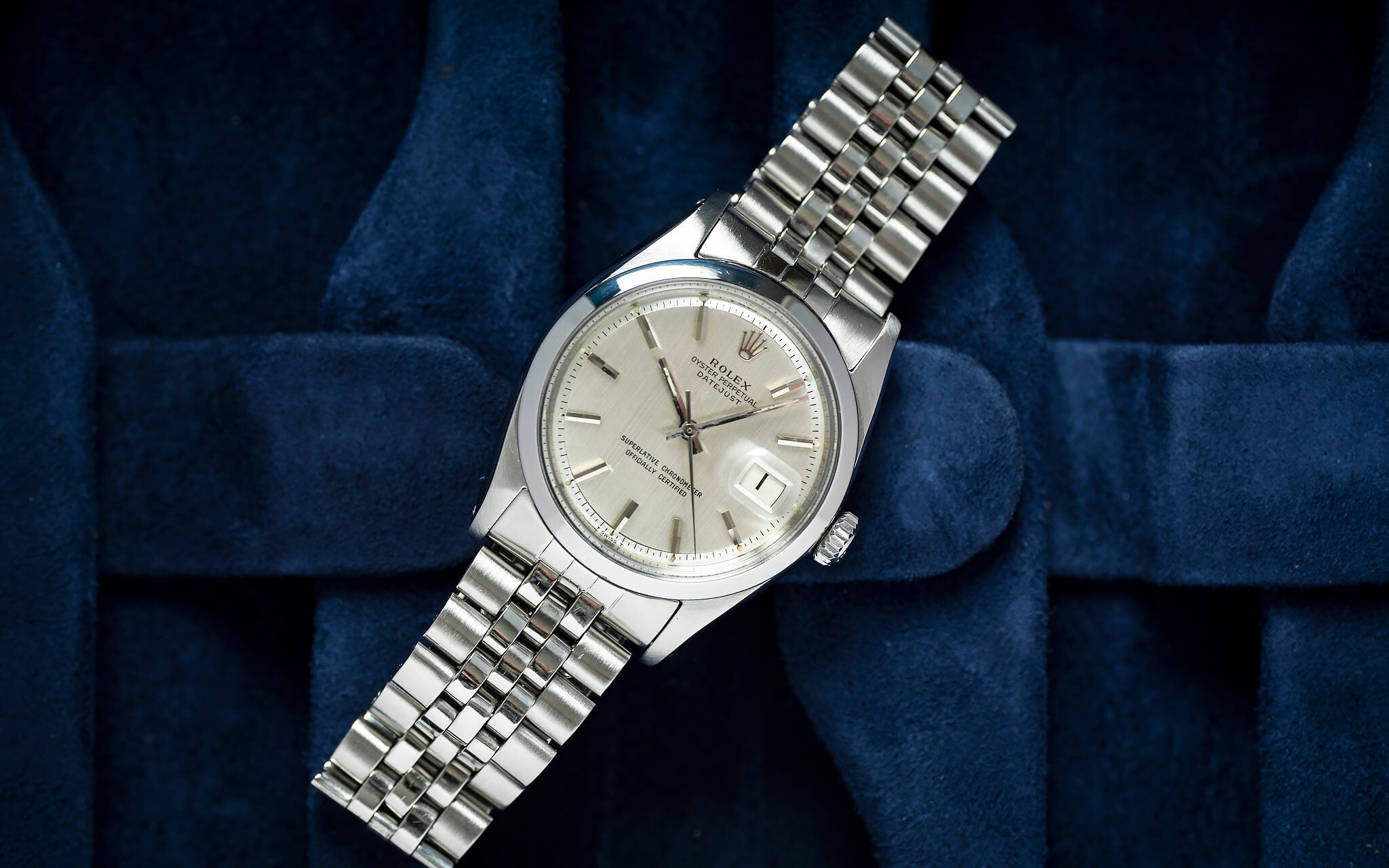 Rolex Datejust 1600 ‘Vertical Brushing’