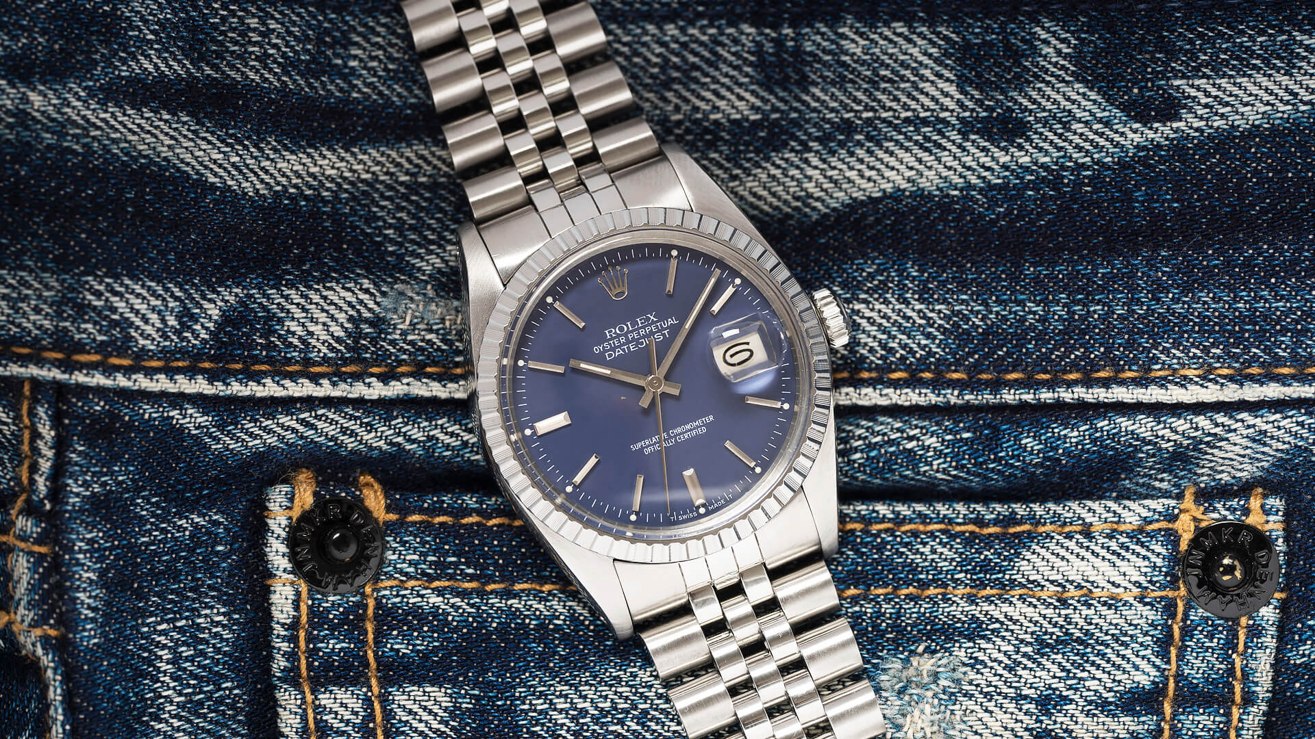 ROLEX ‘INDIGO’ DATEJUST 16030
