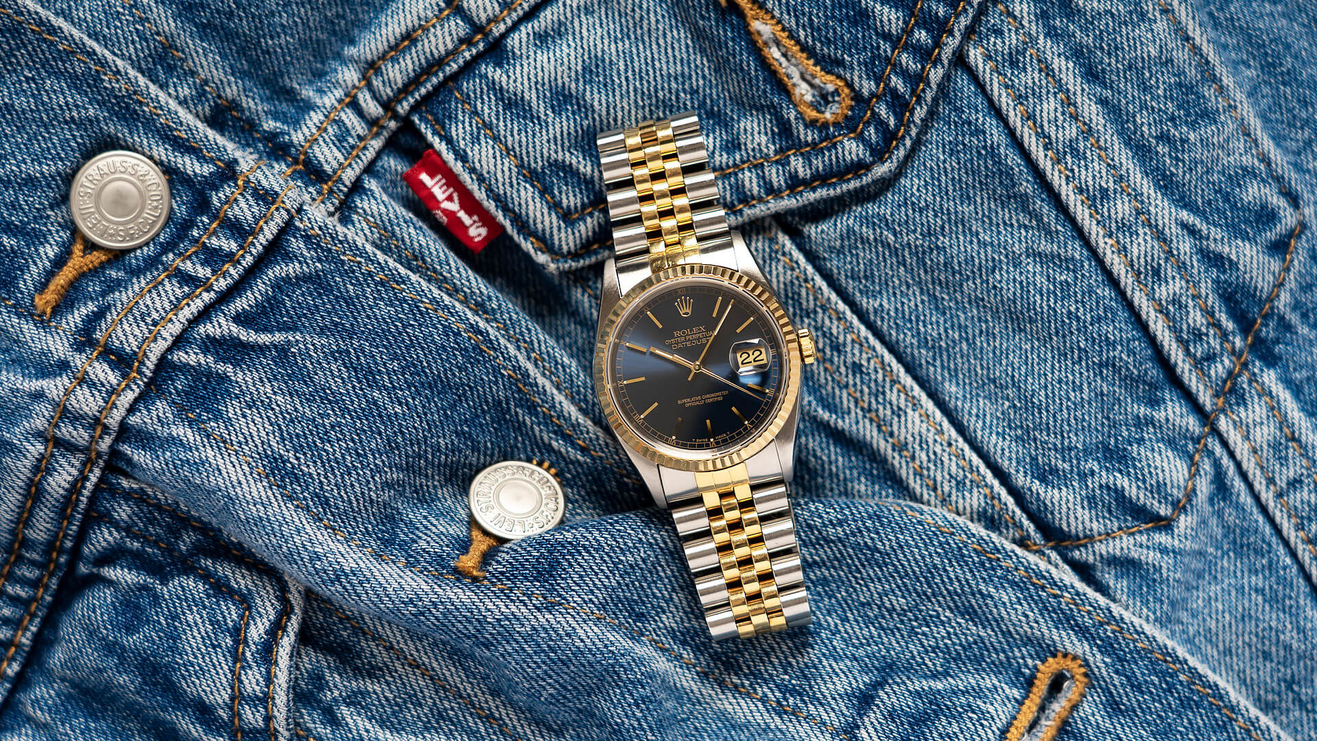 Rolex Datejust 16233 'Electric Blue'