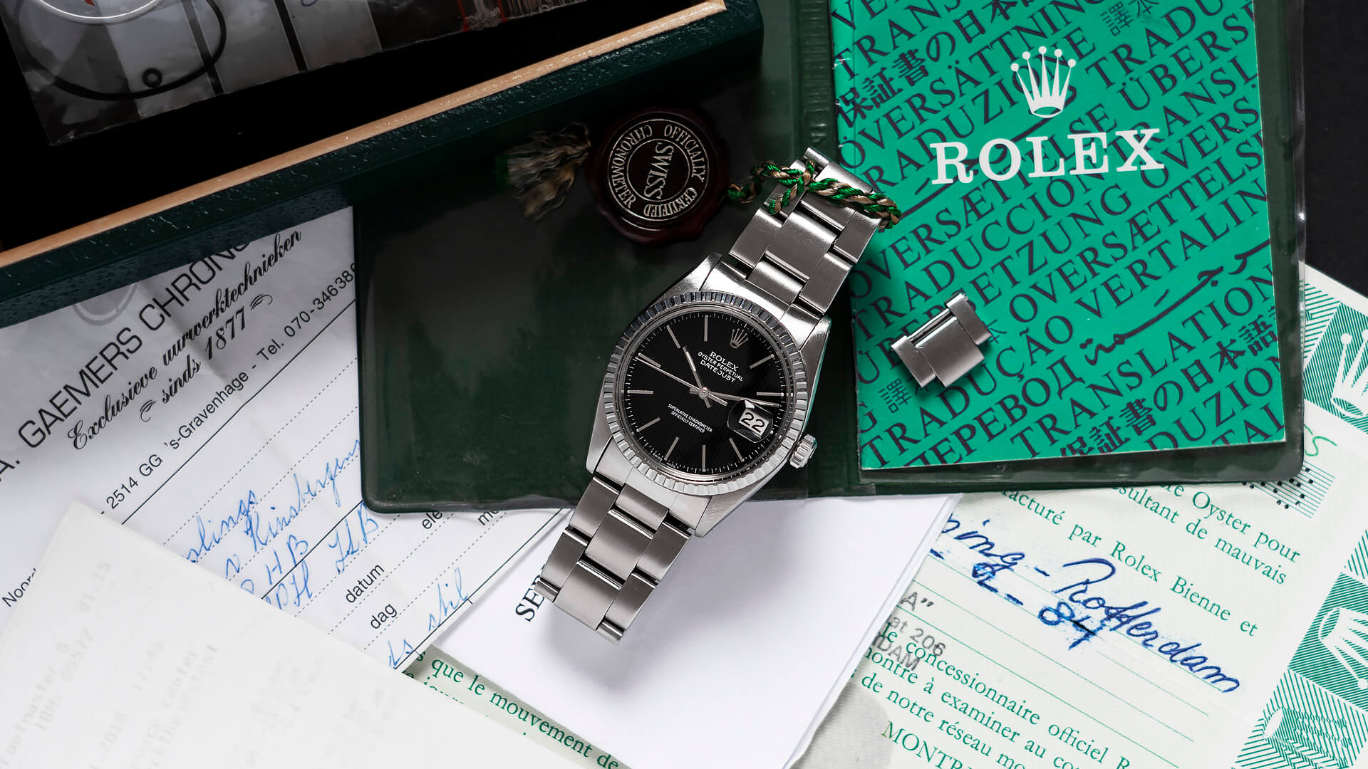 Rolex Datejust 16030 B&P