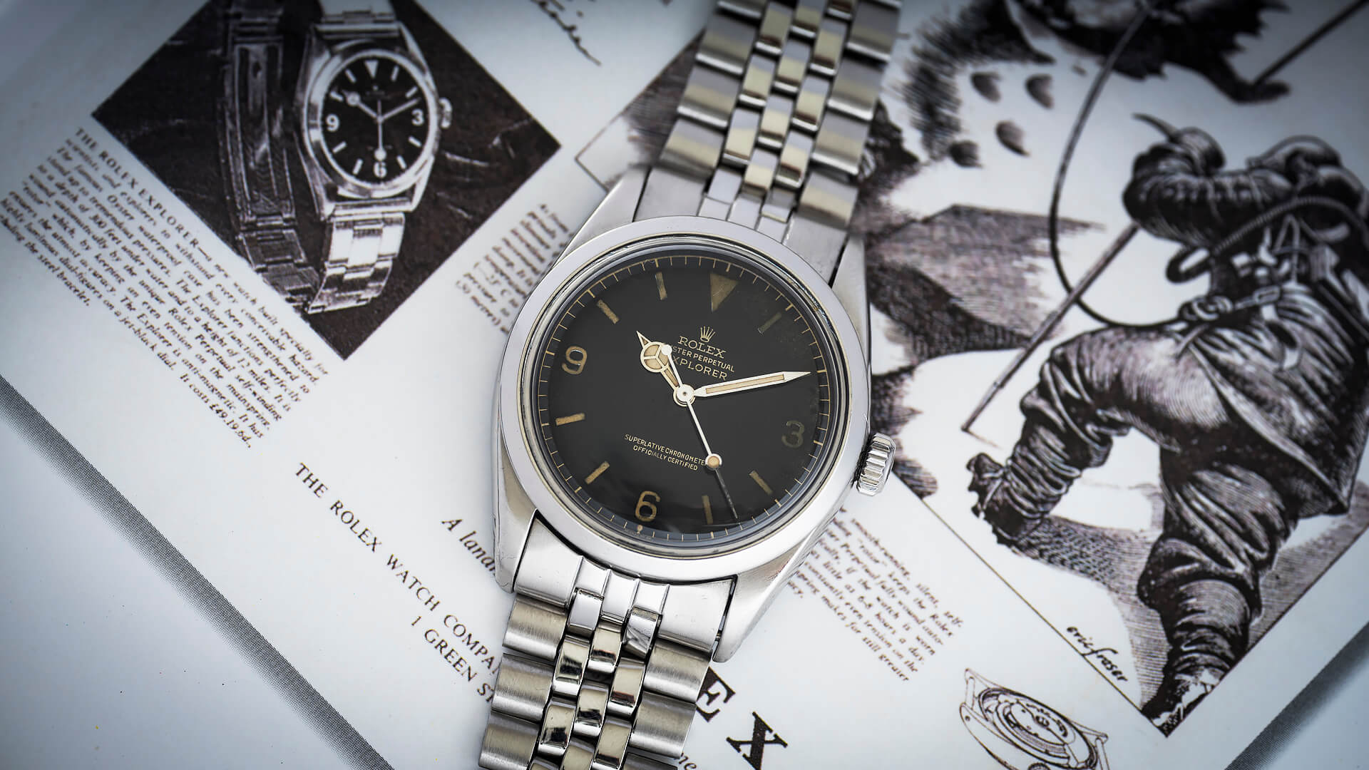 Rolex Explorer 1016 'Gilt Exclamation' Dial