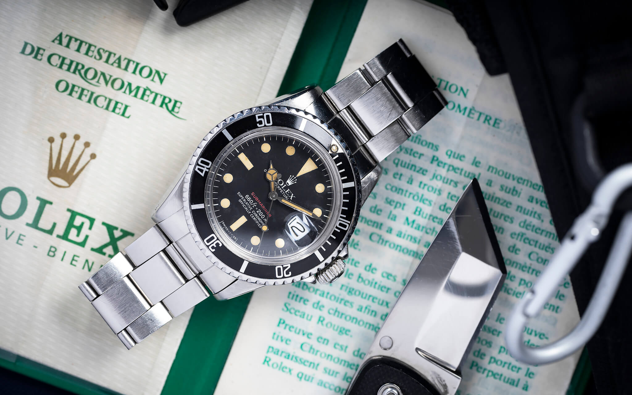 Rolex Submariner Date Ref. 1680 MK6 'Red Sub'