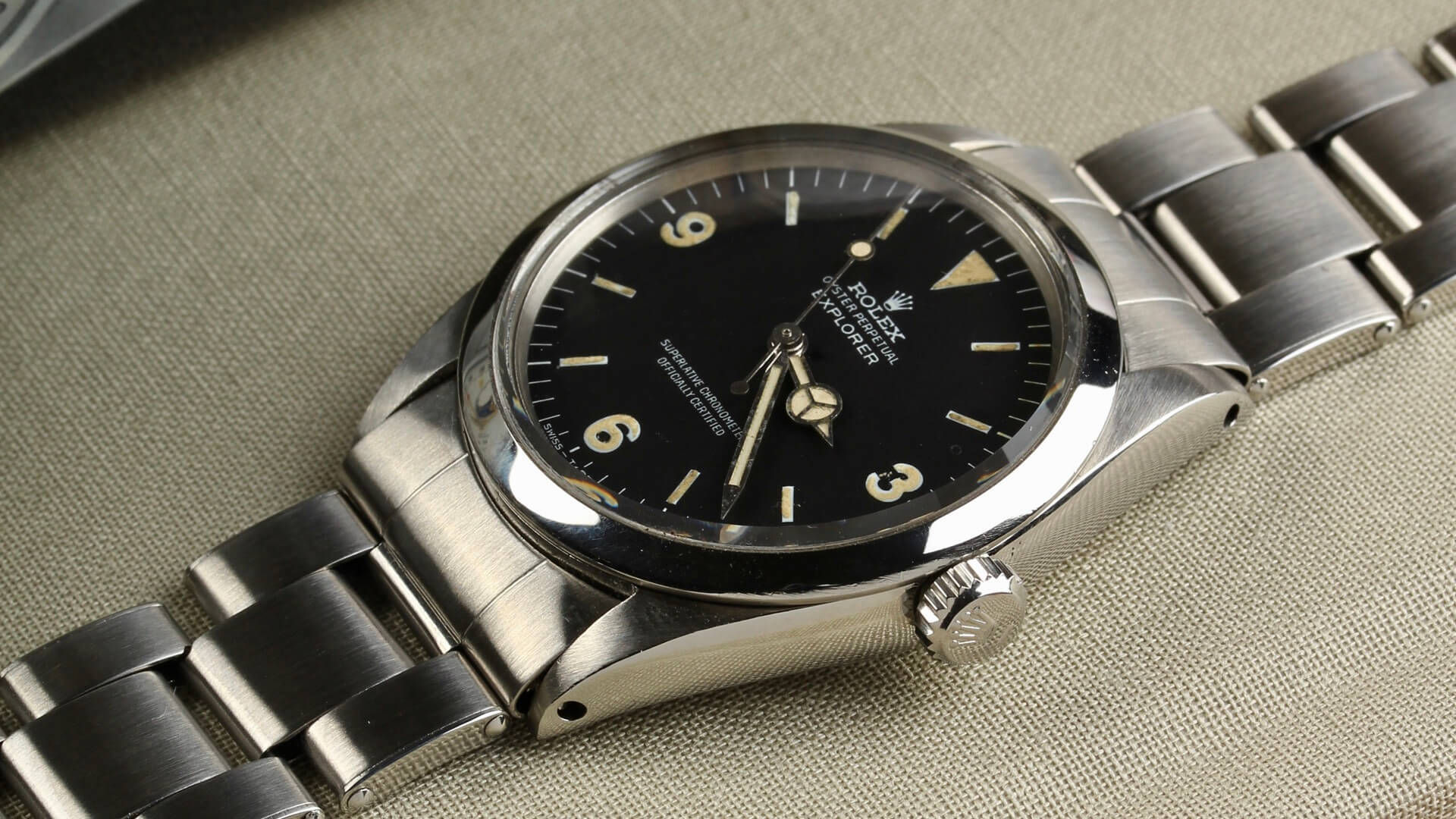 Rolex Explorer I MK1 'Frogfoot'