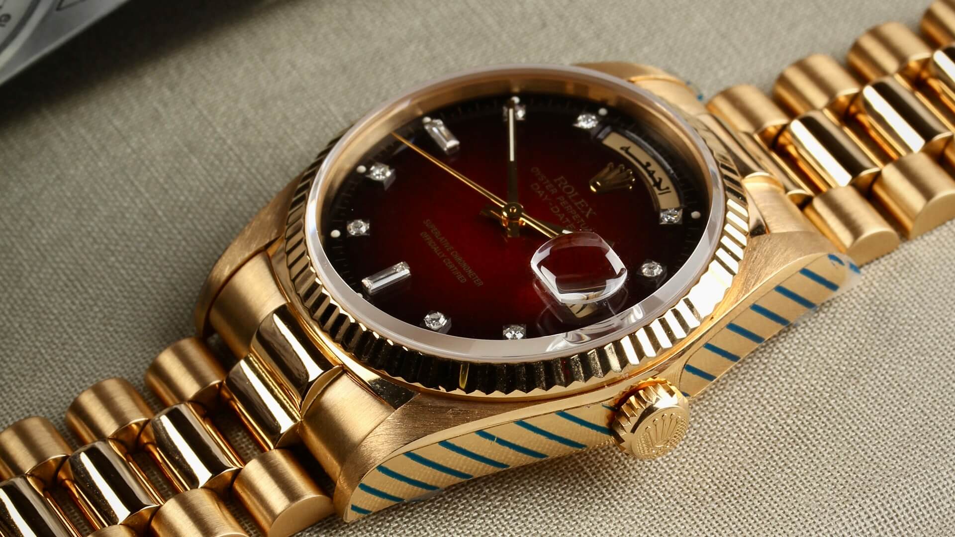 Rolex Day-Date 18038 'Arabic' B&P