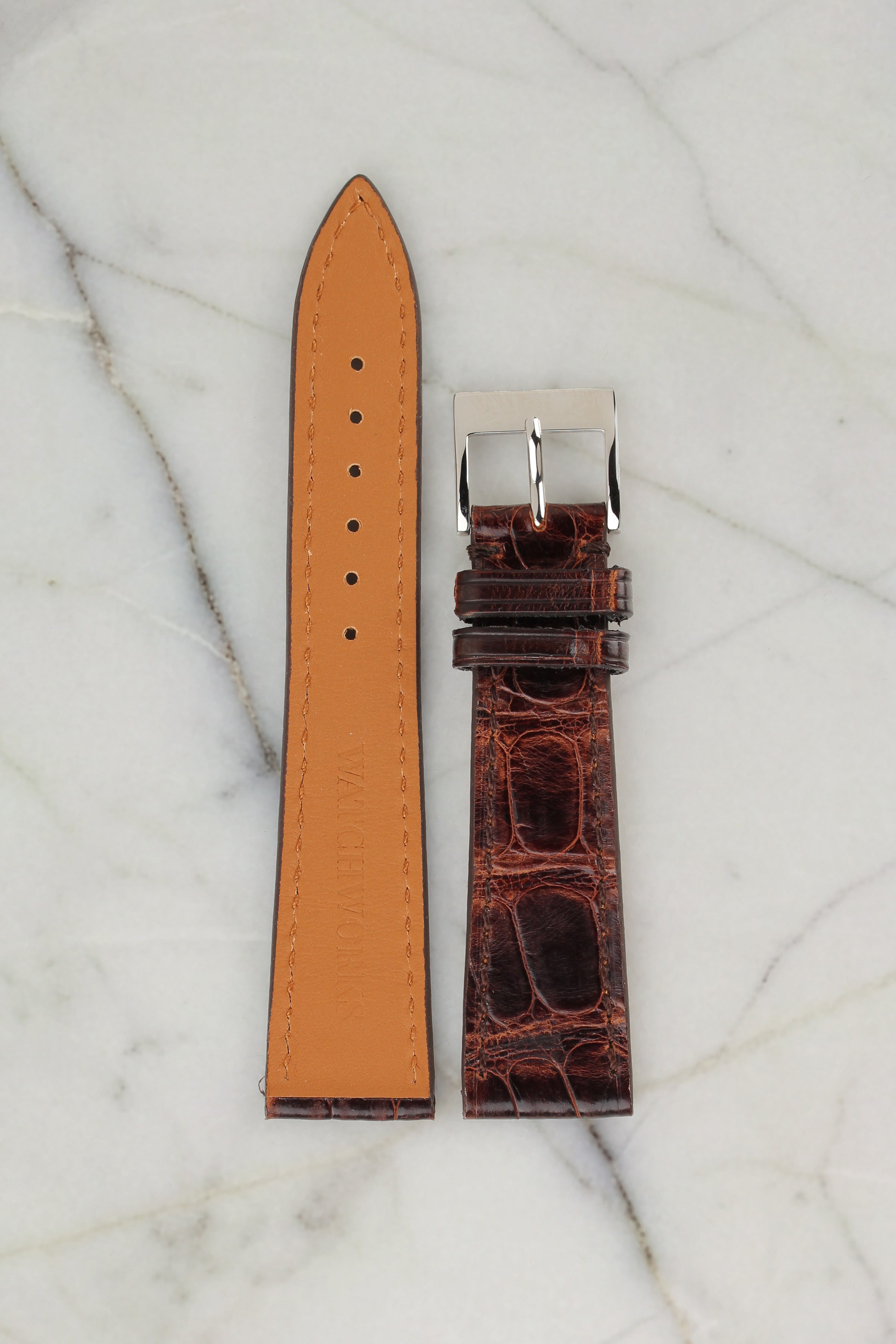 Vintage Alligator Watch Strap