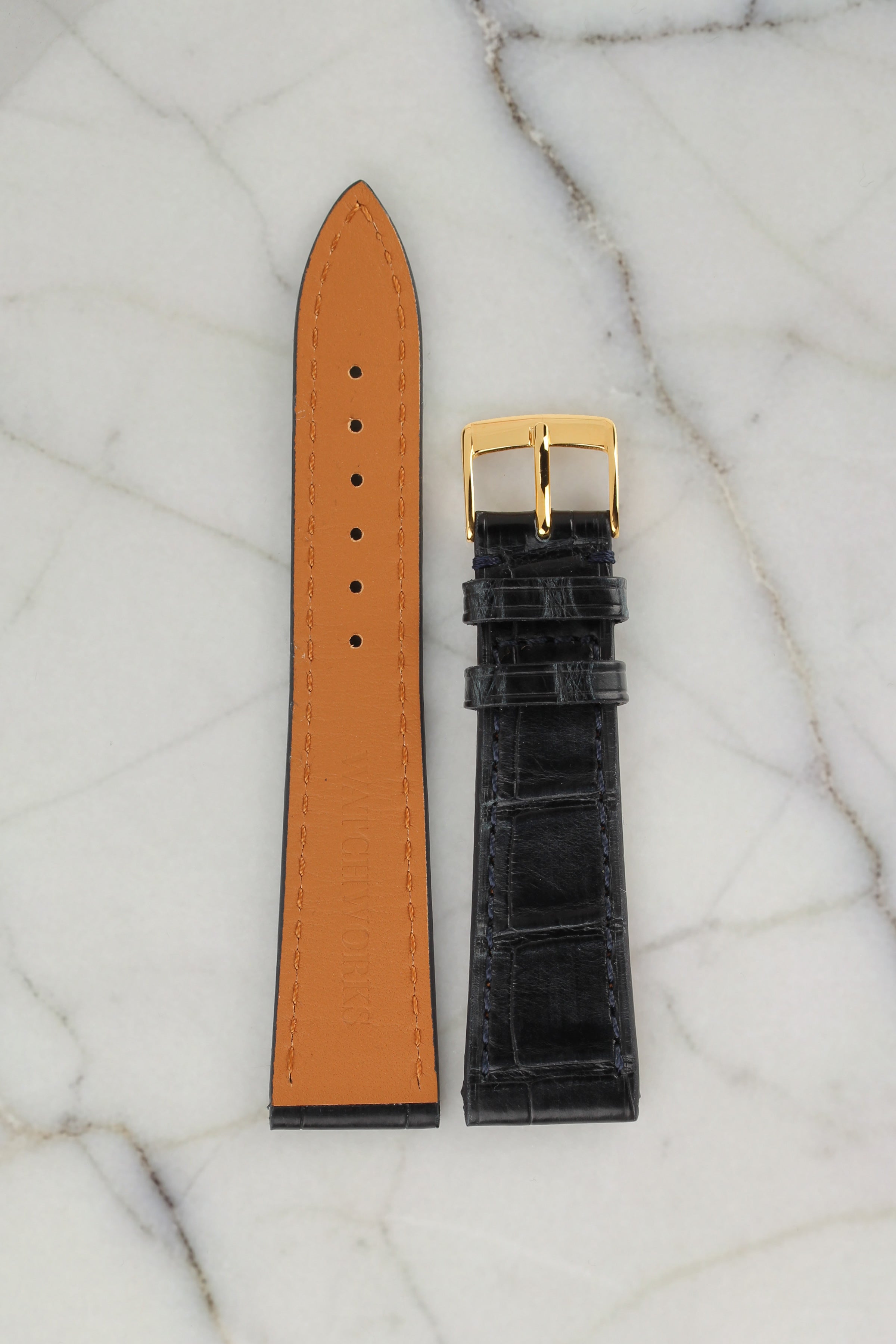 Vintage Alligator Watch Strap