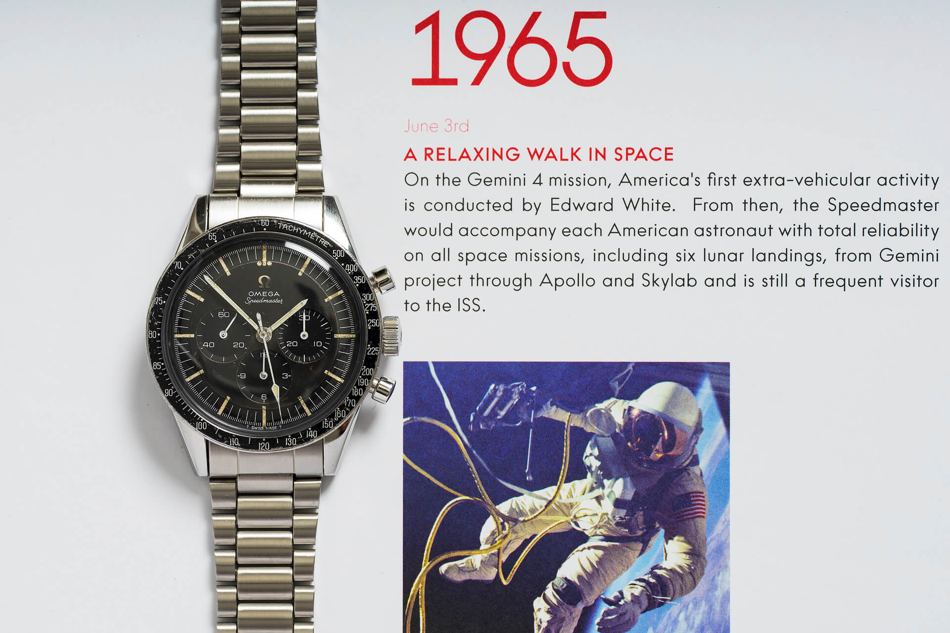 Omega Speedmaster 105.003 'Ed White' B&P