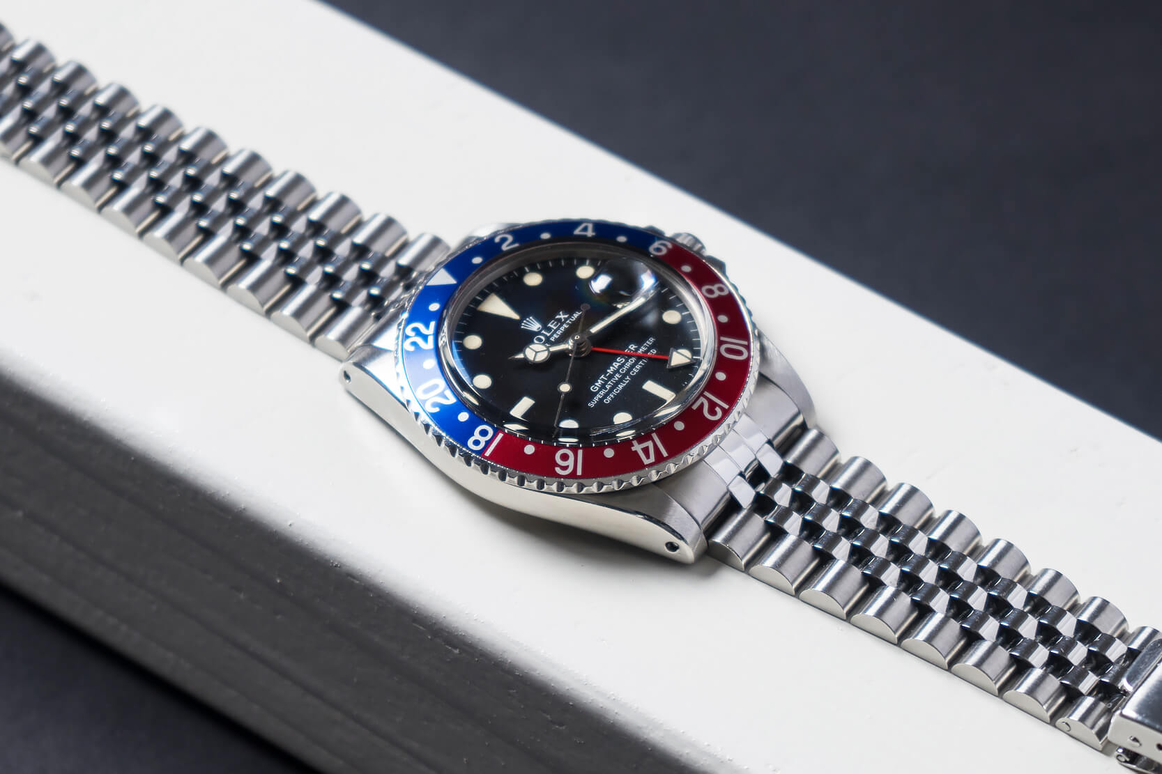 Rolex GMT-Master 1675 MK1 ‘Long E’