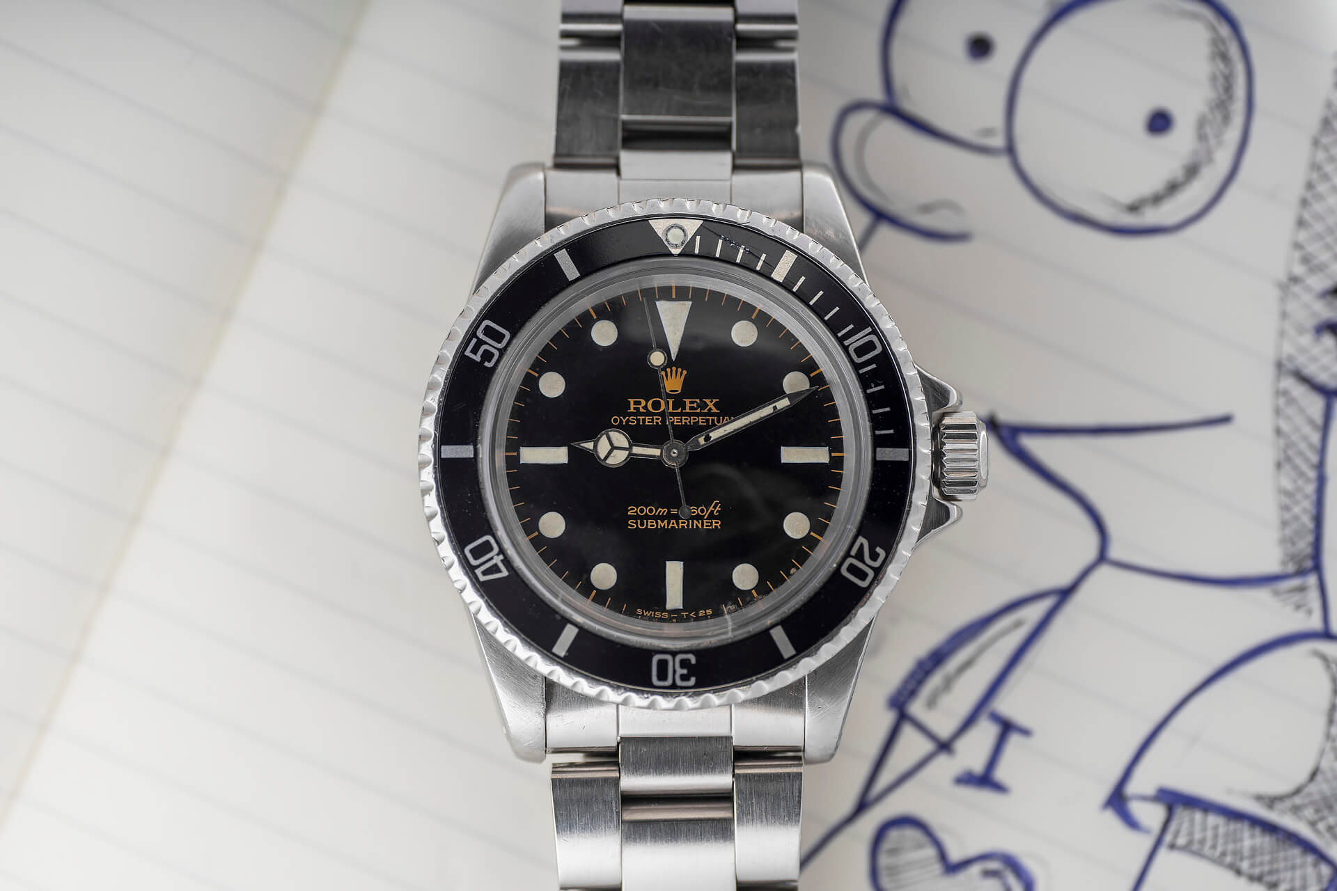 ROLEX SUBMARINER 5513 ‘BART SIMPSON’