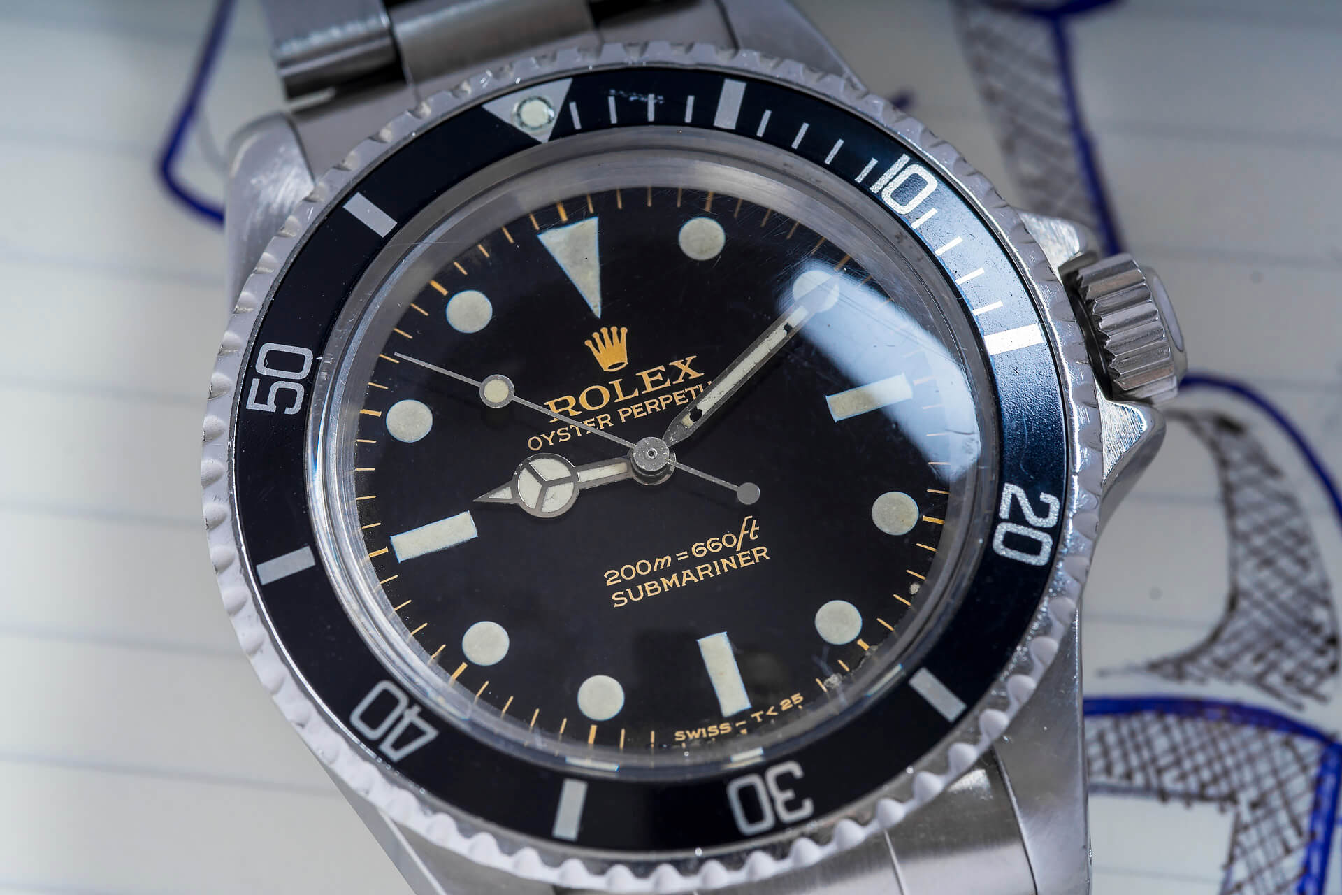 ROLEX SUBMARINER 5513 ‘BART SIMPSON’