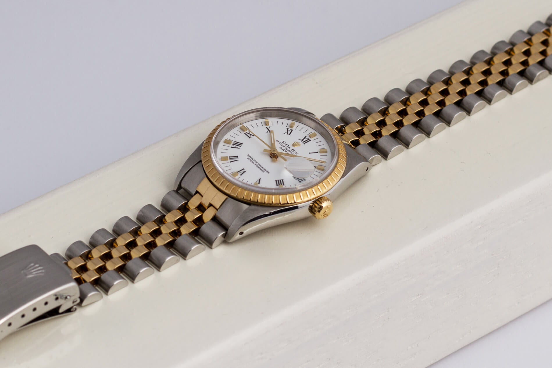 Rolex Date 15233 Porcelain Dial