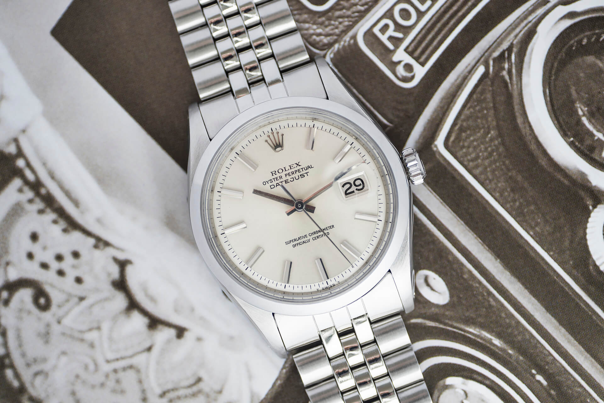 Rolex Datejust 1600 ‘No Lume’ Dial