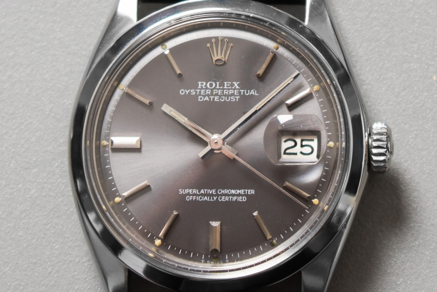 Rolex Datejust 1600 'Slate Grey'
