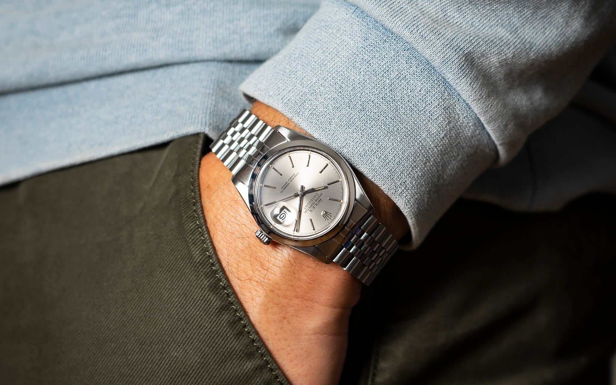 Rolex Datejust, Ref 16000 'Closed Minute Track'
