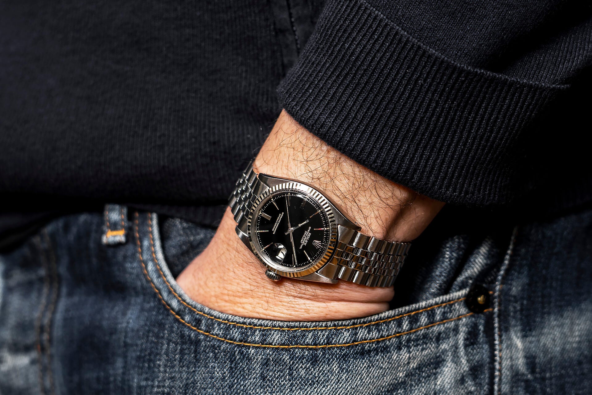 Rolex Datejust 1601 'Gilt Dial' Doorstop Markers