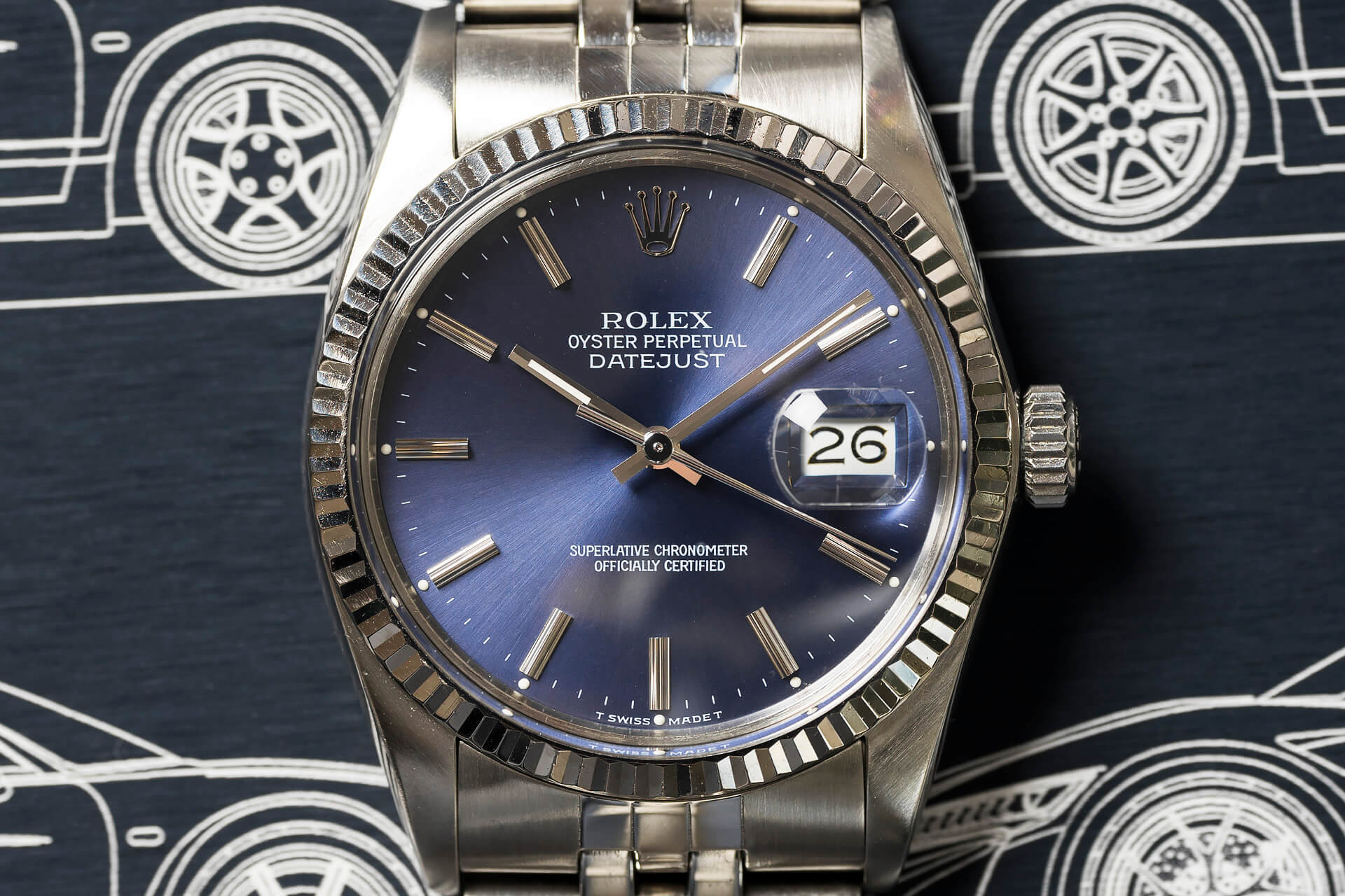 ROLEX DATEJUST BOX & PAPERS 16014