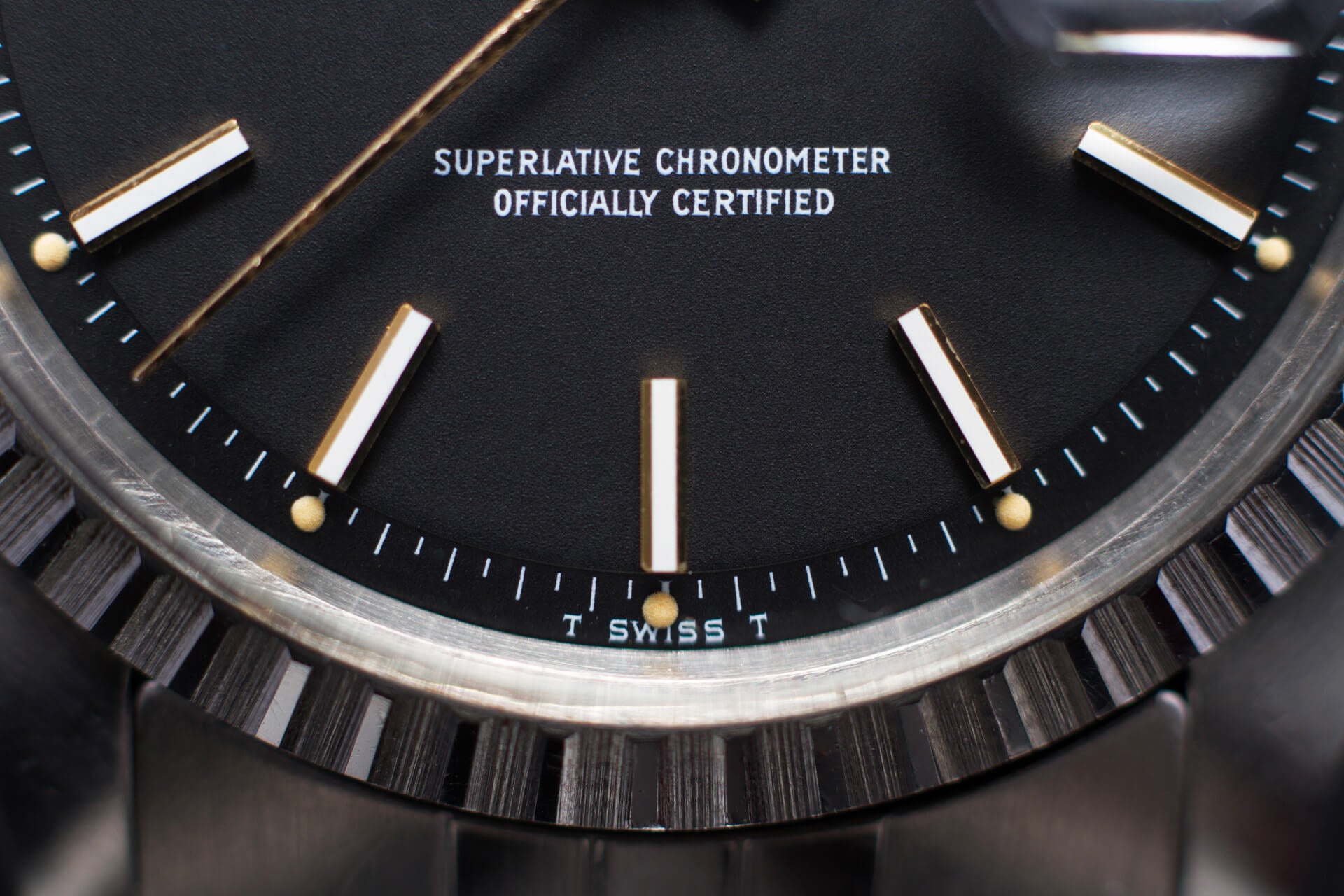 Rolex Datejust 1603 'Matte Black'