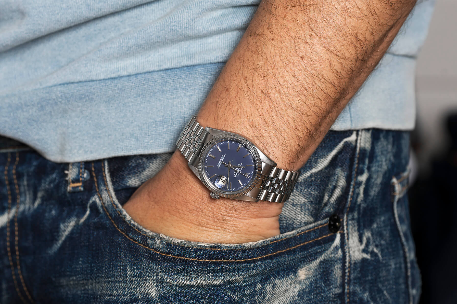 ROLEX ‘INDIGO’ DATEJUST 16030