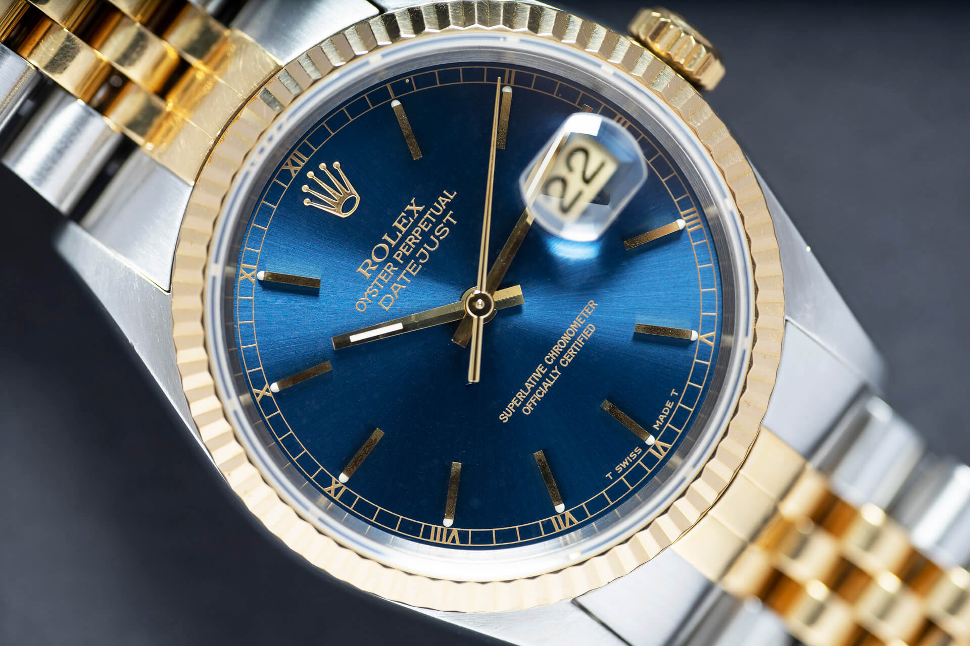 Rolex Datejust 16233 'Electric Blue'