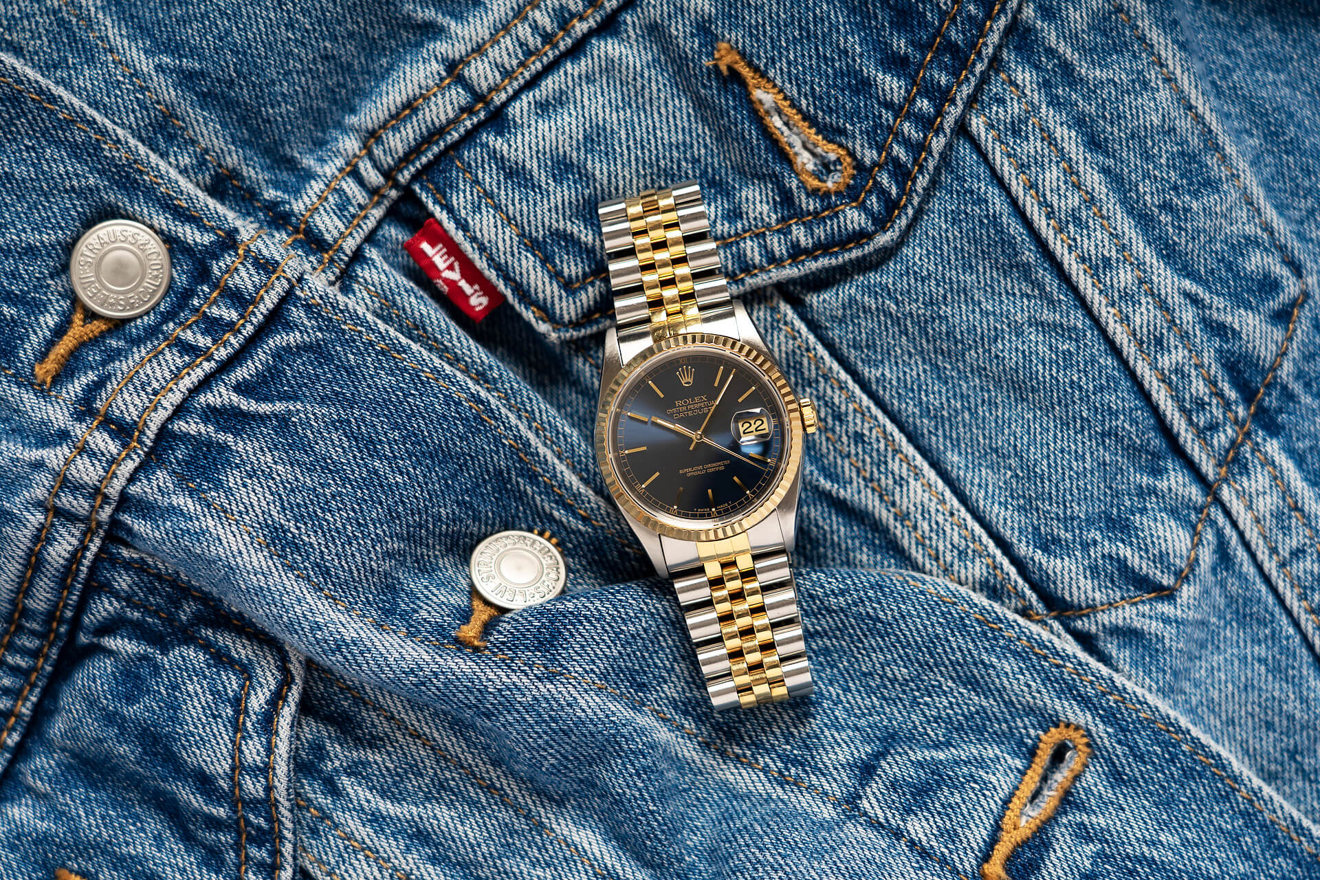 Rolex Datejust 16233 'Electric Blue'