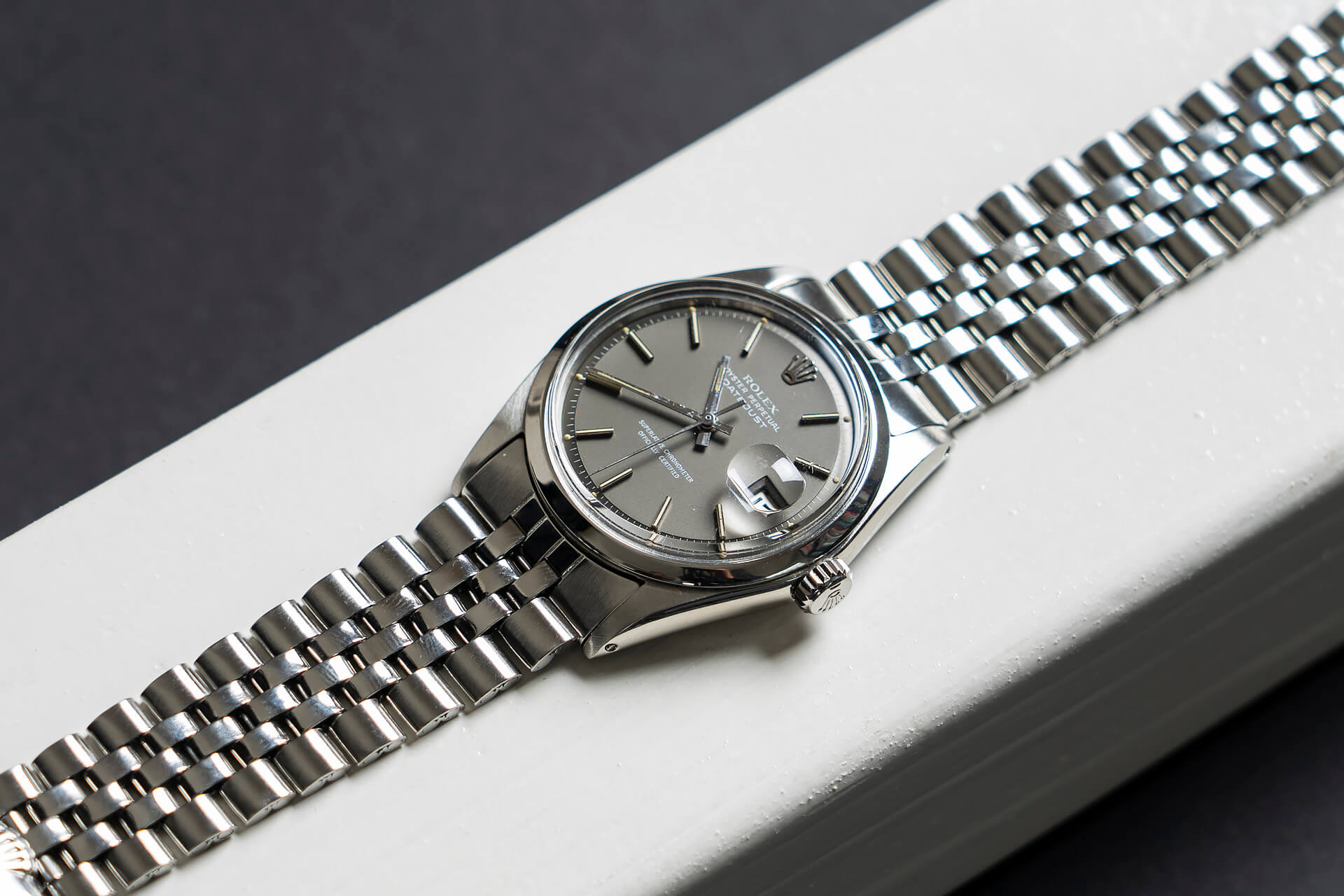 Rolex Datejust 1600 'Anthracite Dial'