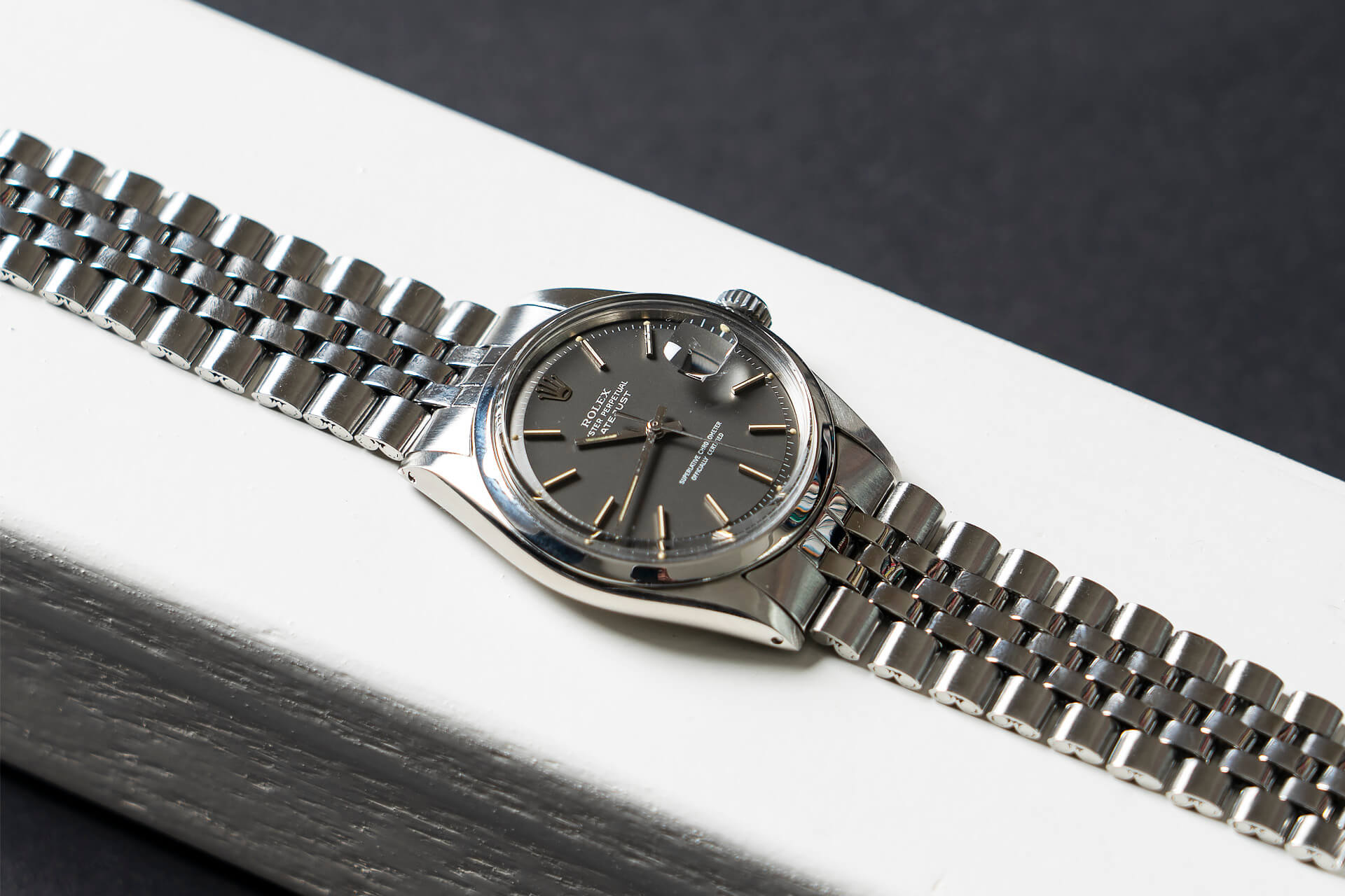 Rolex Datejust 1600 'Anthracite Dial'