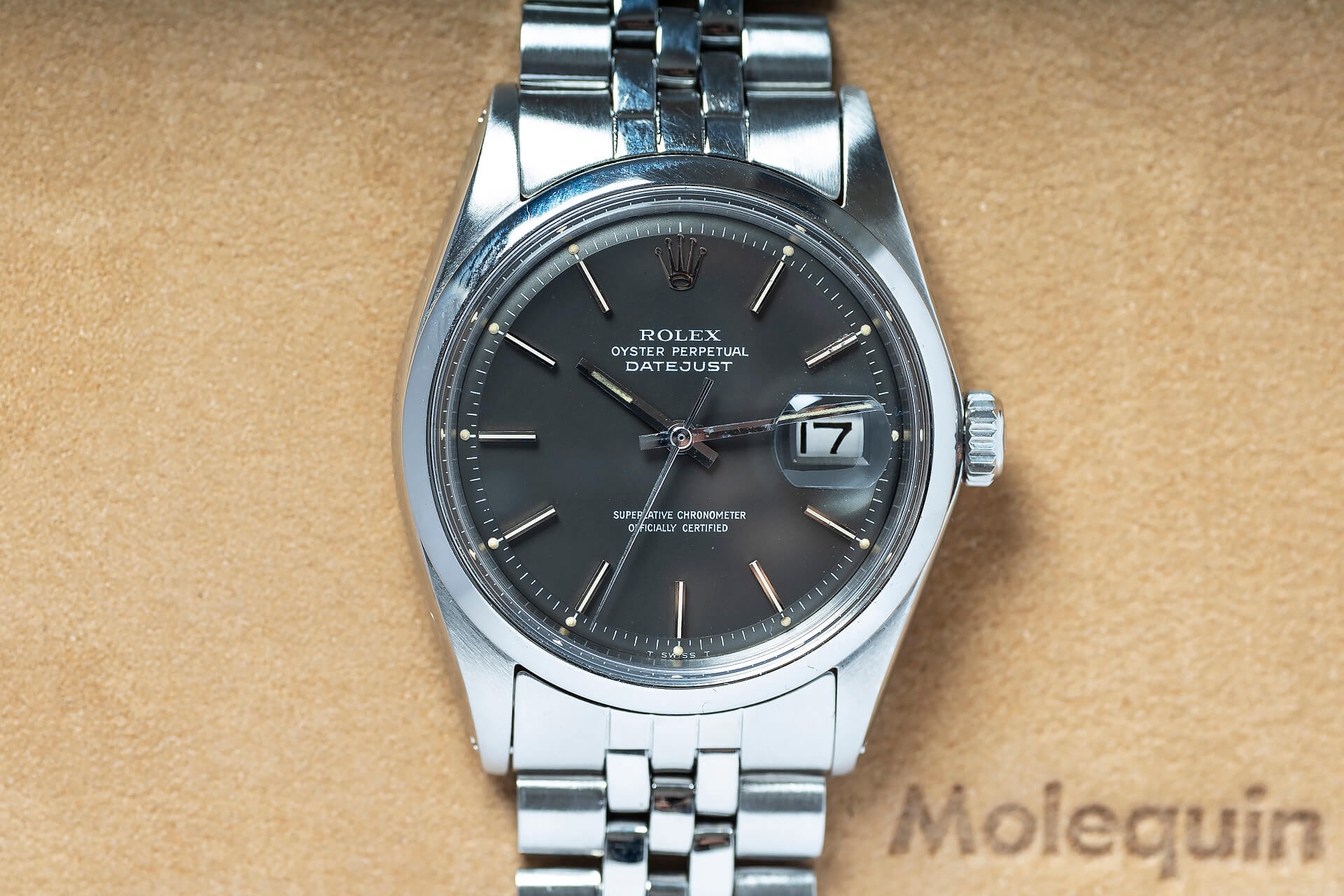 Rolex Datejust 1600 'Anthracite Dial'
