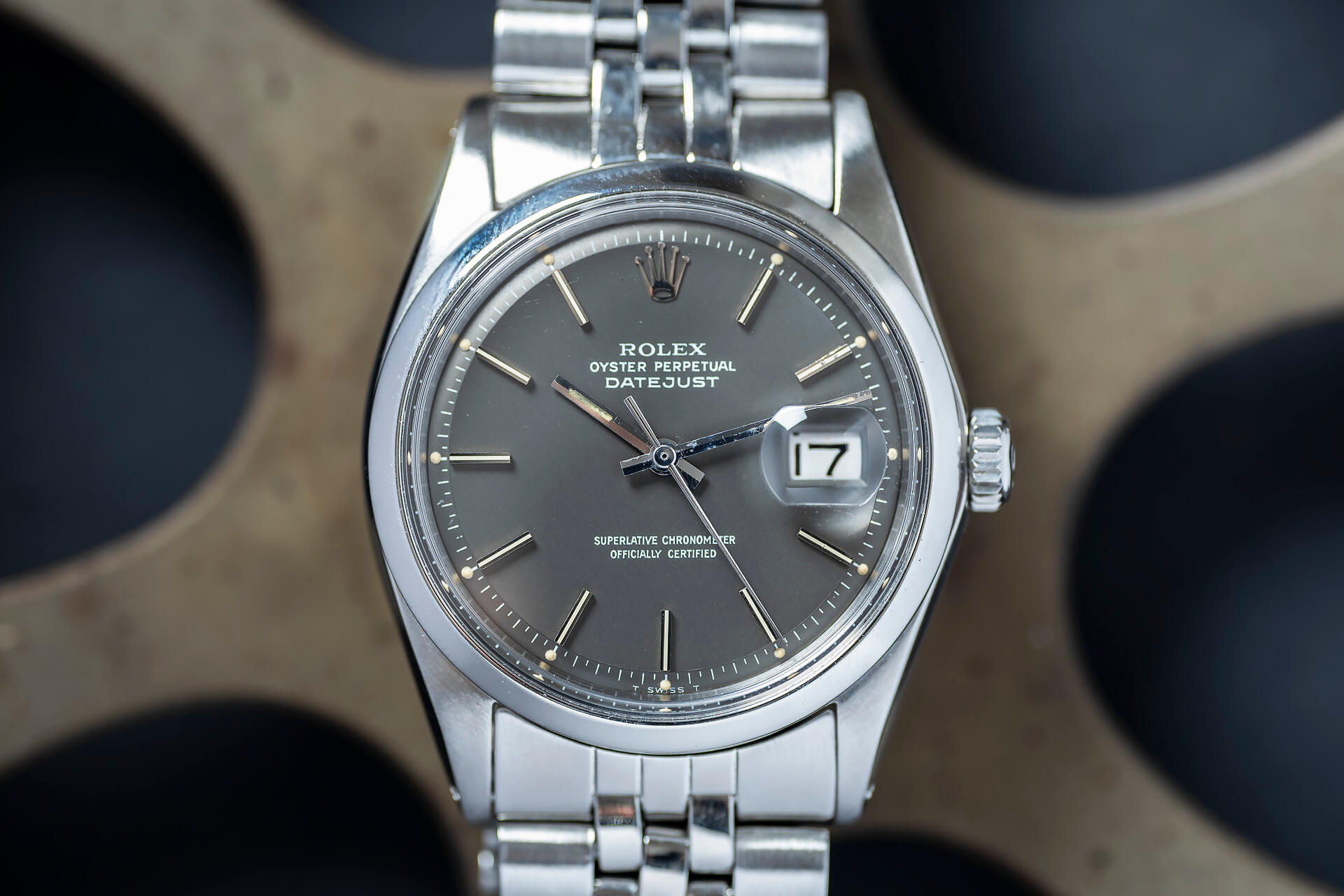 Rolex Datejust 1600 'Anthracite Dial'