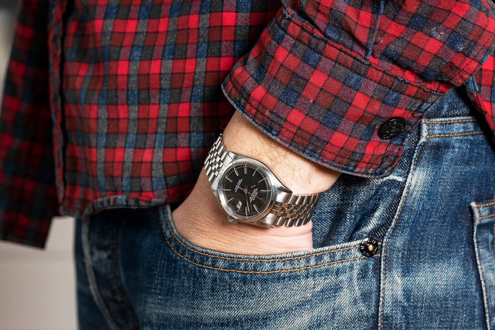 Rolex Datejust 1600 'Anthracite Dial'