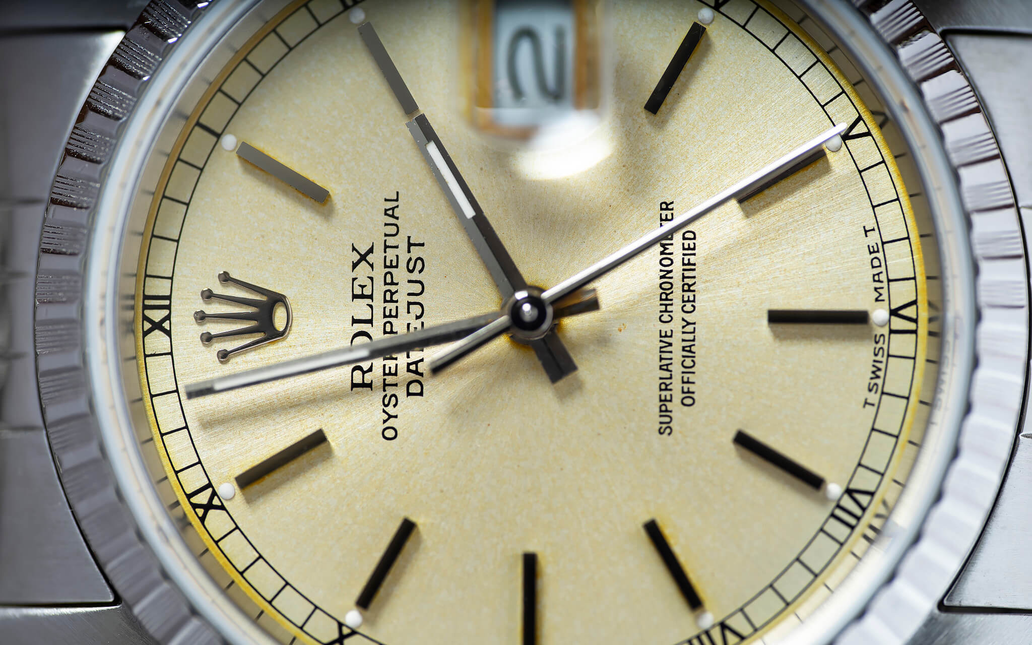ROLEX DATEJUST CHAMPAGNE