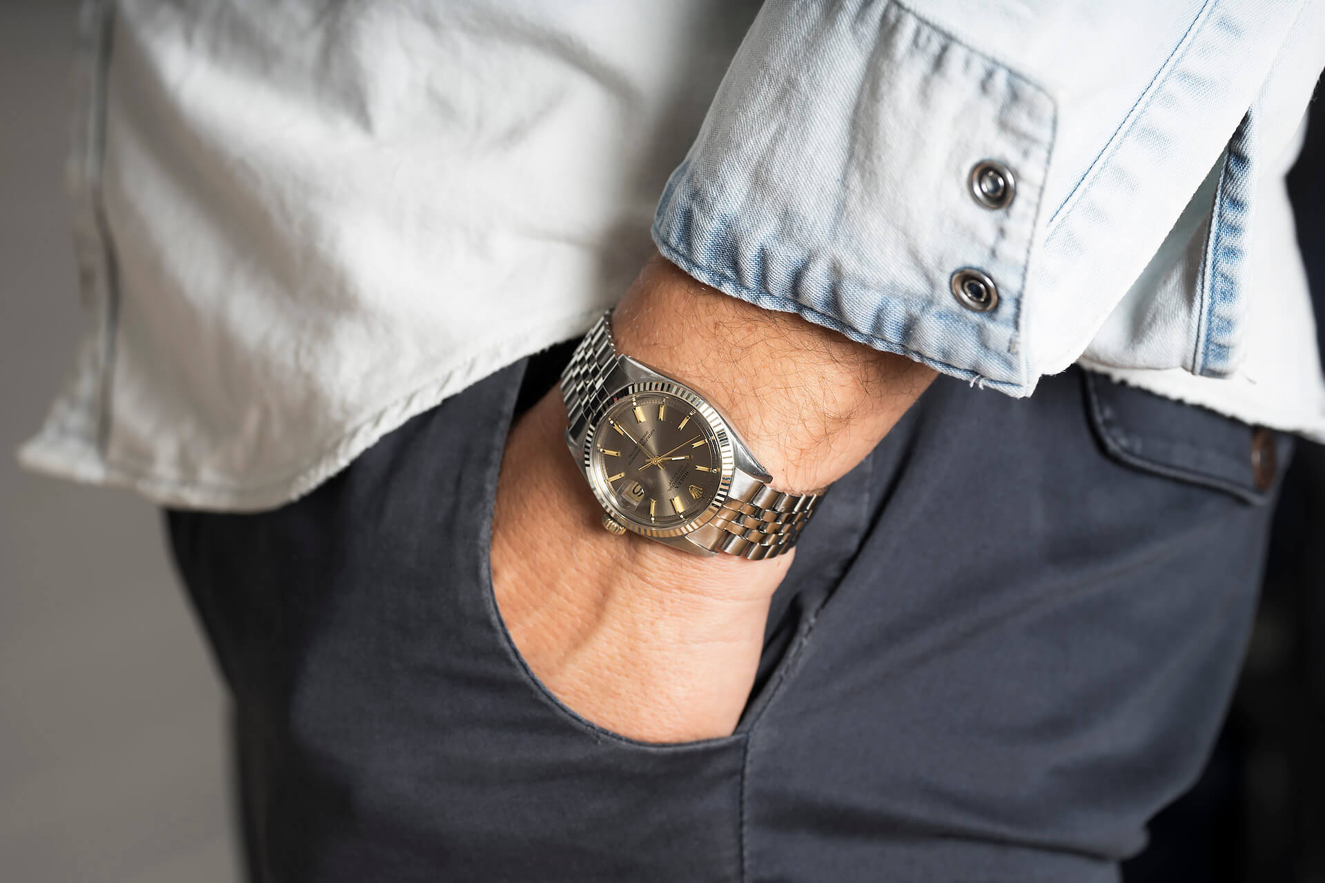 ROLEX DATEJUST ‘COFFEE & CREAM’