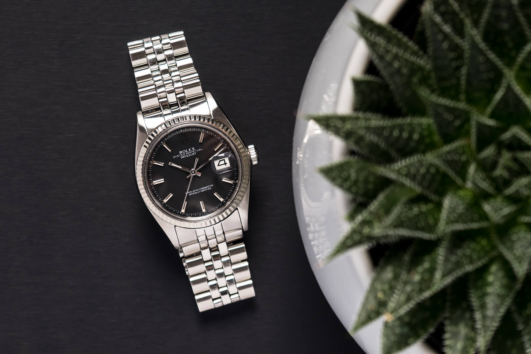 Rolex Datejust 'No-Lume' dial