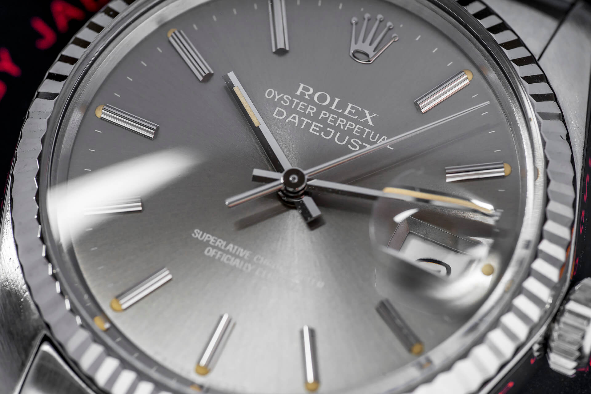 ROLEX DATEJUST – PERFECT GREY DIAL 16014