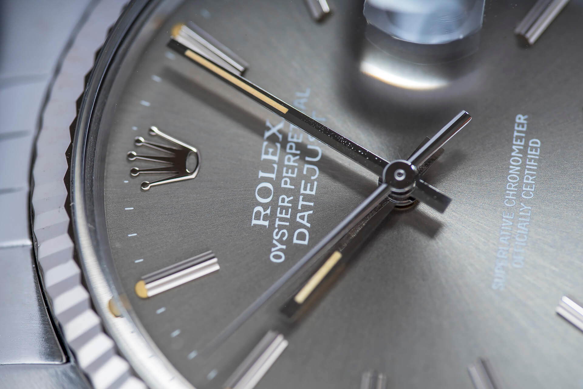 ROLEX DATEJUST – PERFECT GREY DIAL 16014