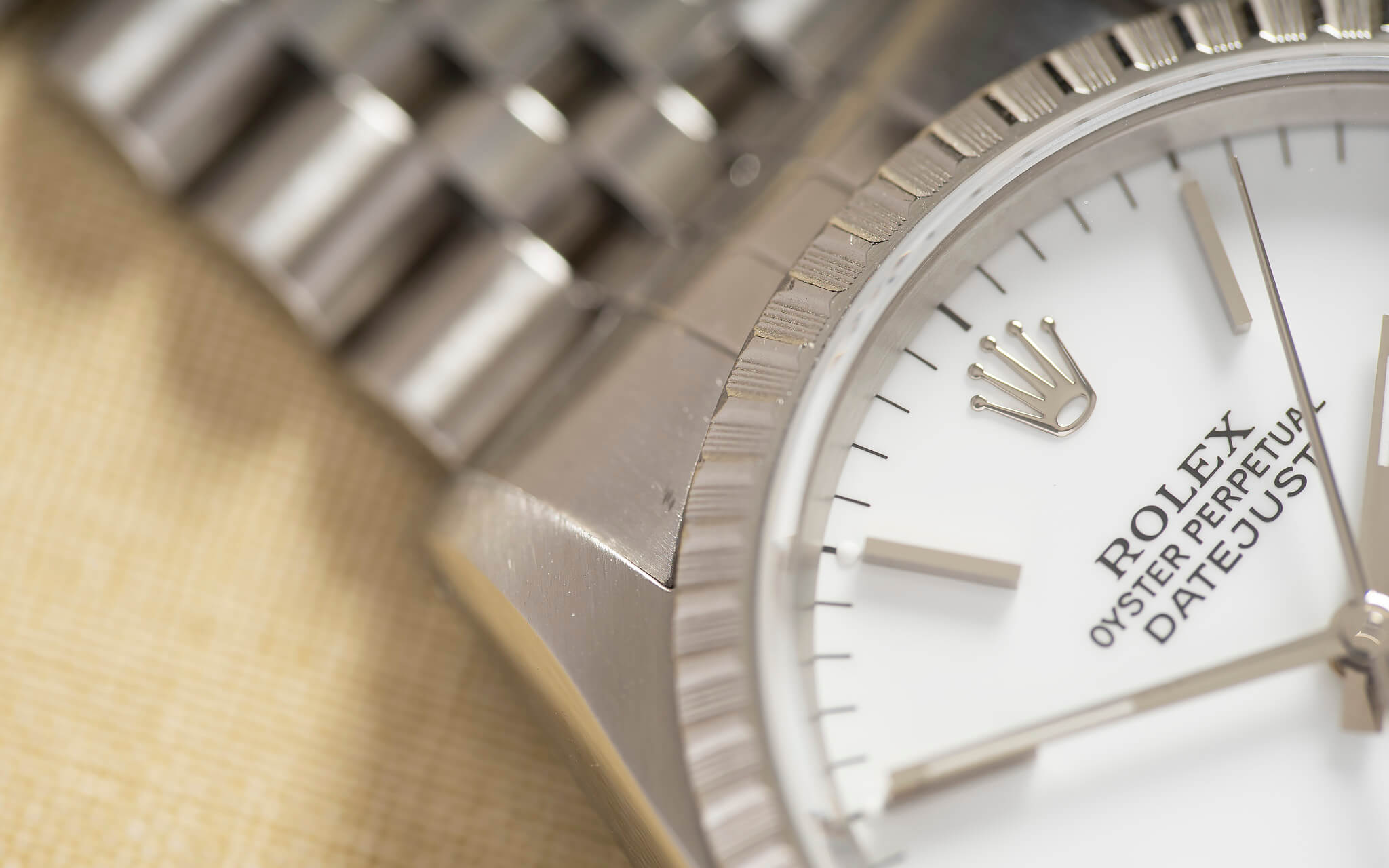 Rolex Datejust Ref. 16220 'Porcelain Dial'