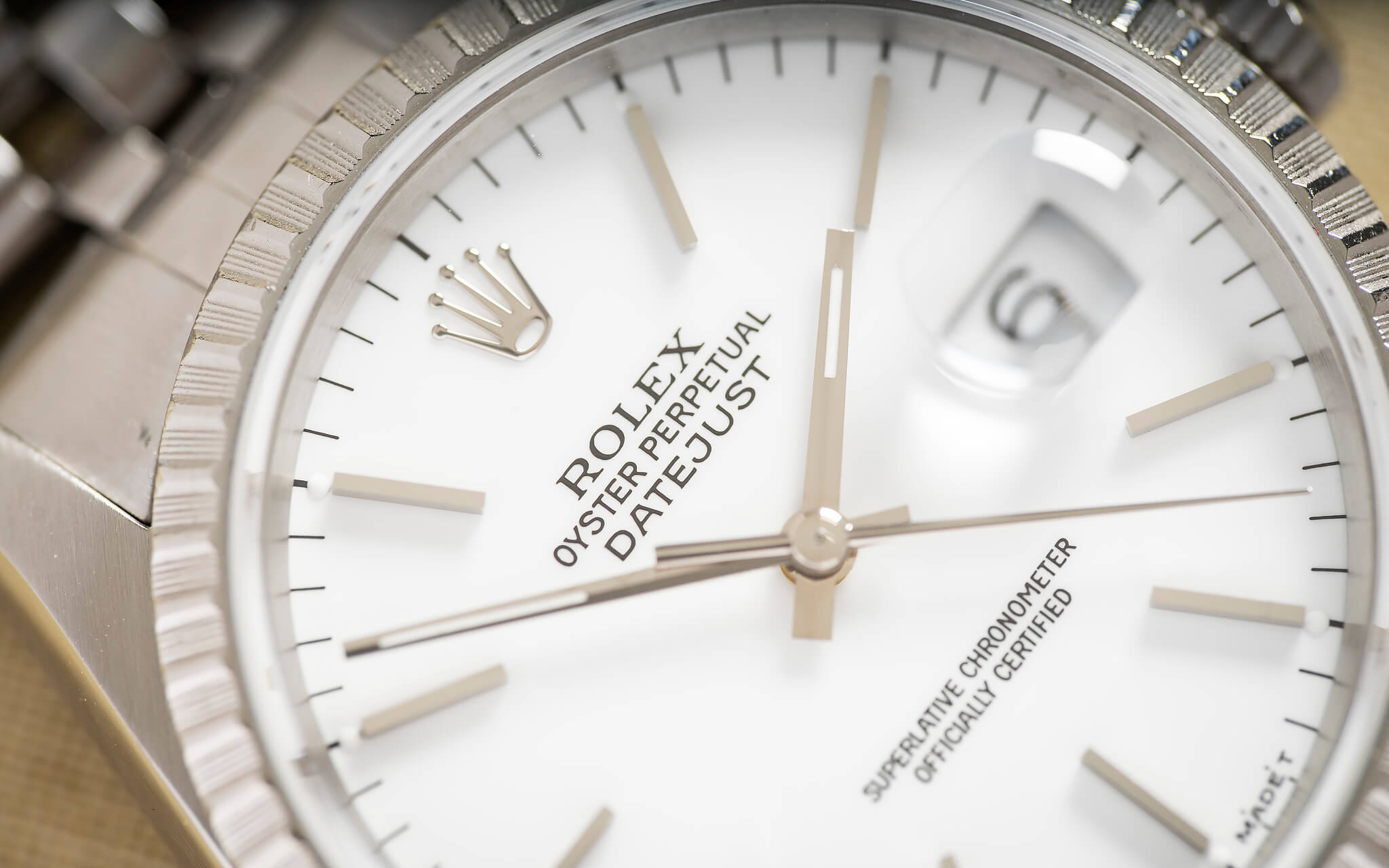 Rolex Datejust Ref. 16220 'Porcelain Dial'