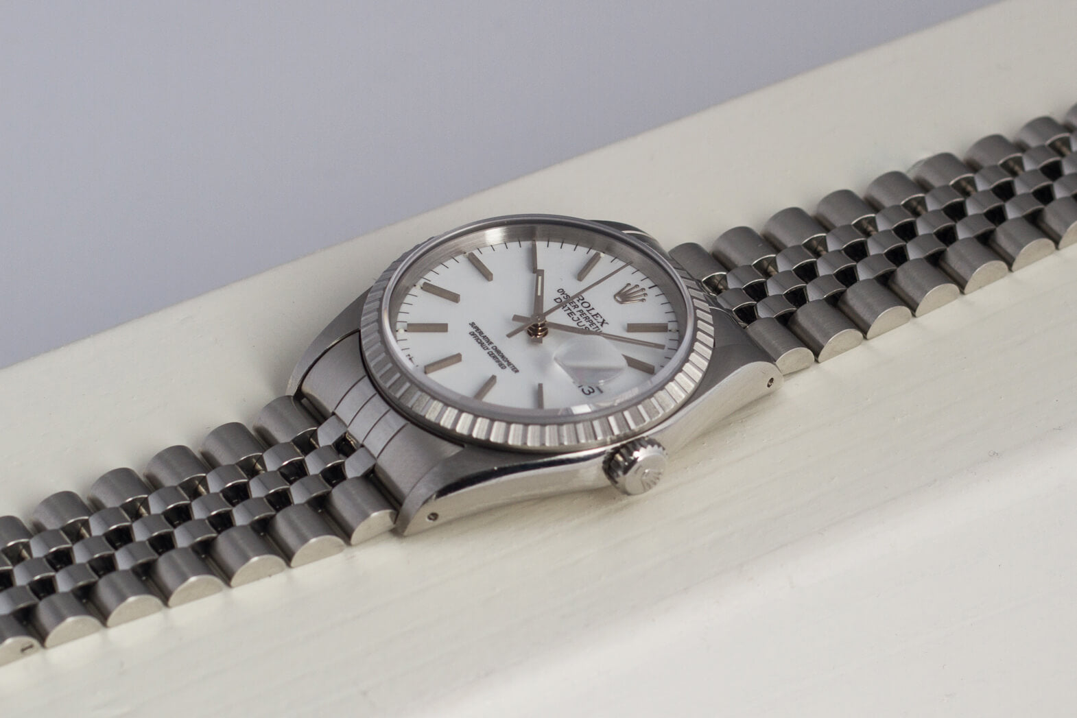 ROLEX DATEJUST PORCELAIN DIAL