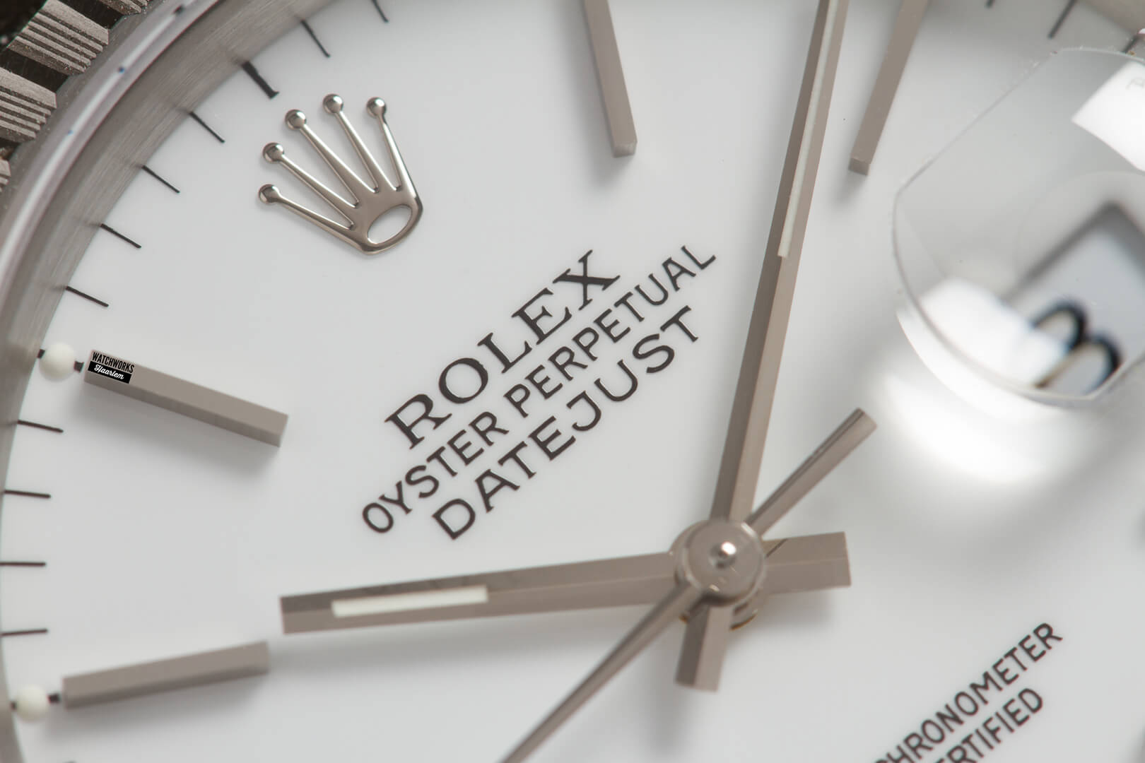 ROLEX DATEJUST PORCELAIN DIAL
