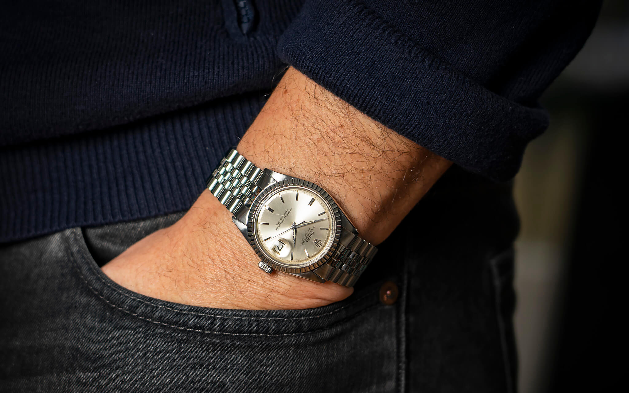 Rolex Datejust 1603 'Swiss Only' & 'Dagger Hands'