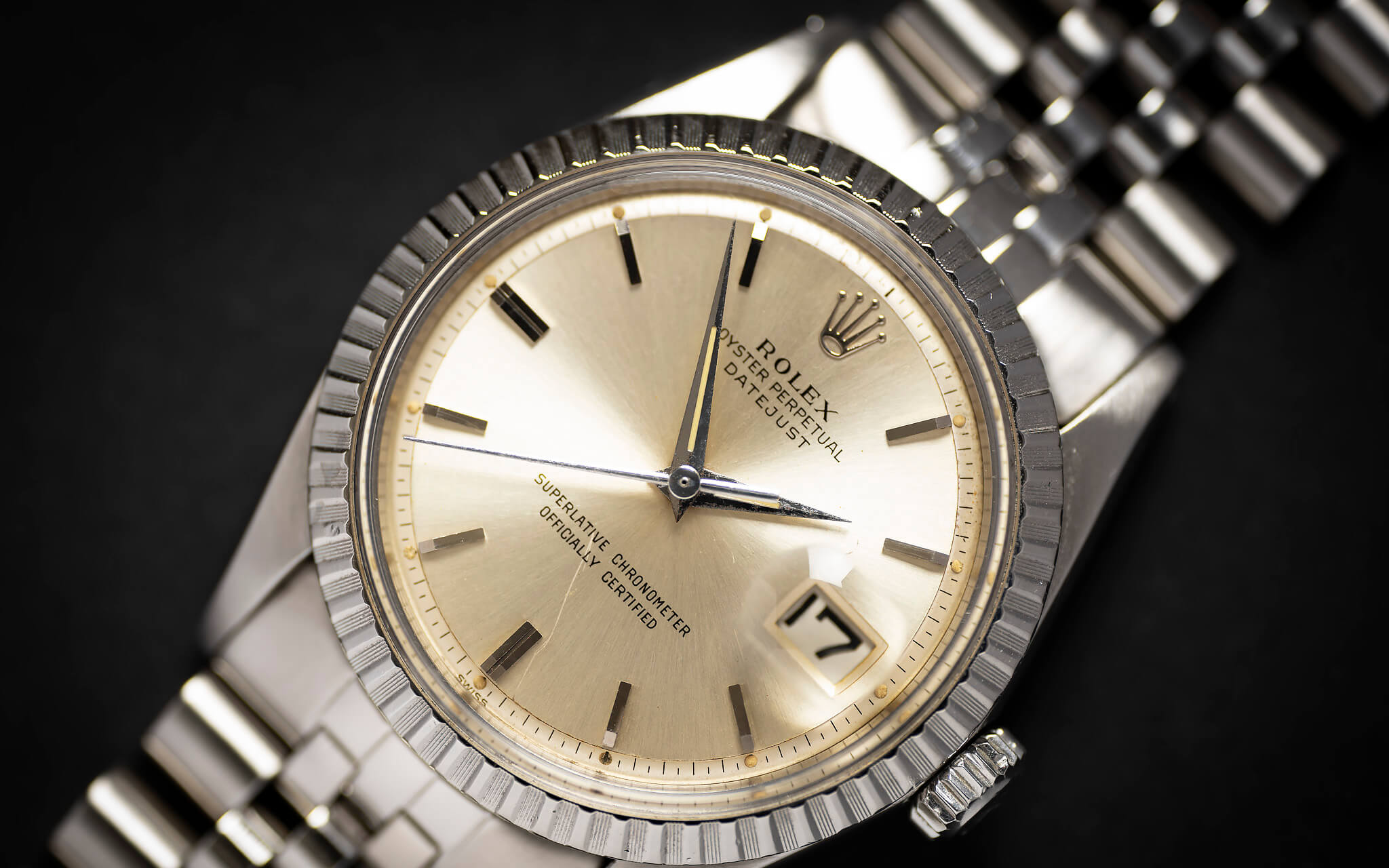 Rolex Datejust 1603 'Swiss Only' & 'Dagger Hands'